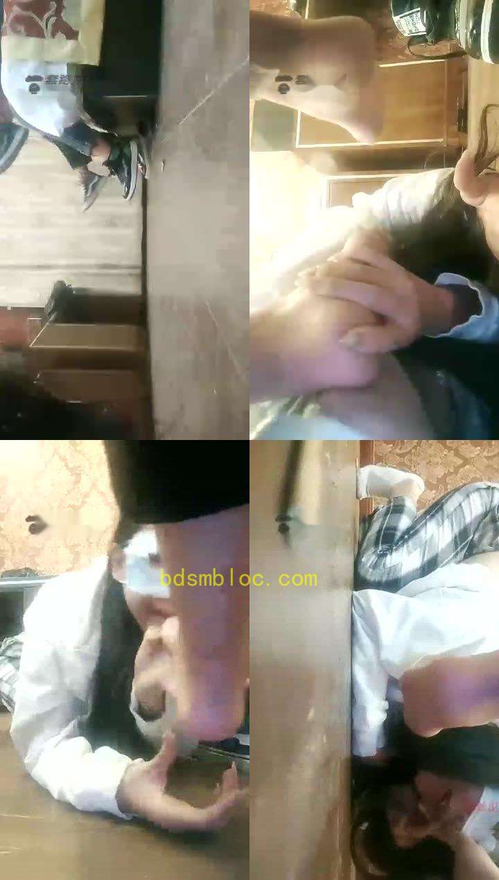 【女M安小可】三个初中女生给我钱玩我，太棒了吧