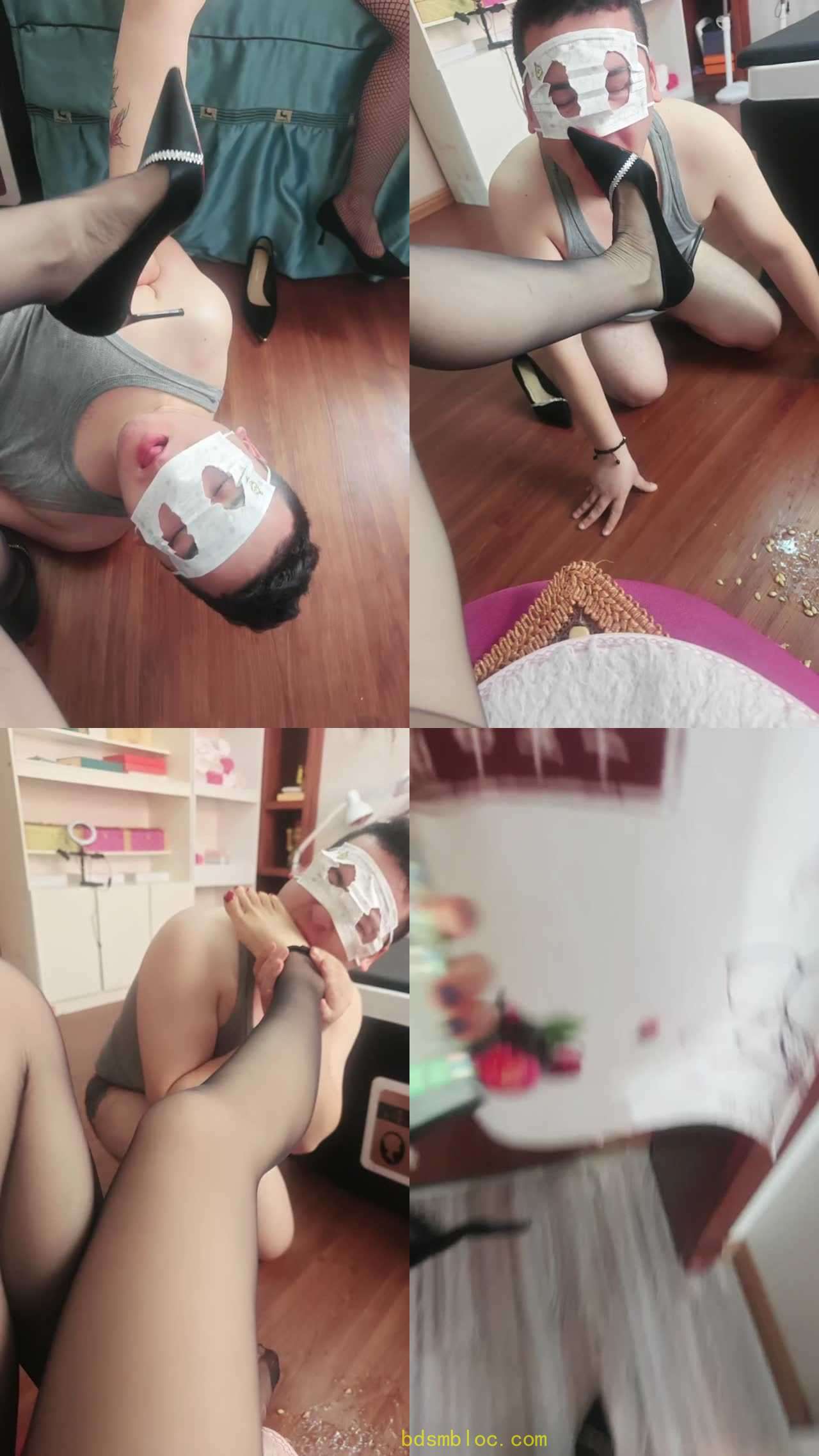 【女王陛下】高跟踩喂食