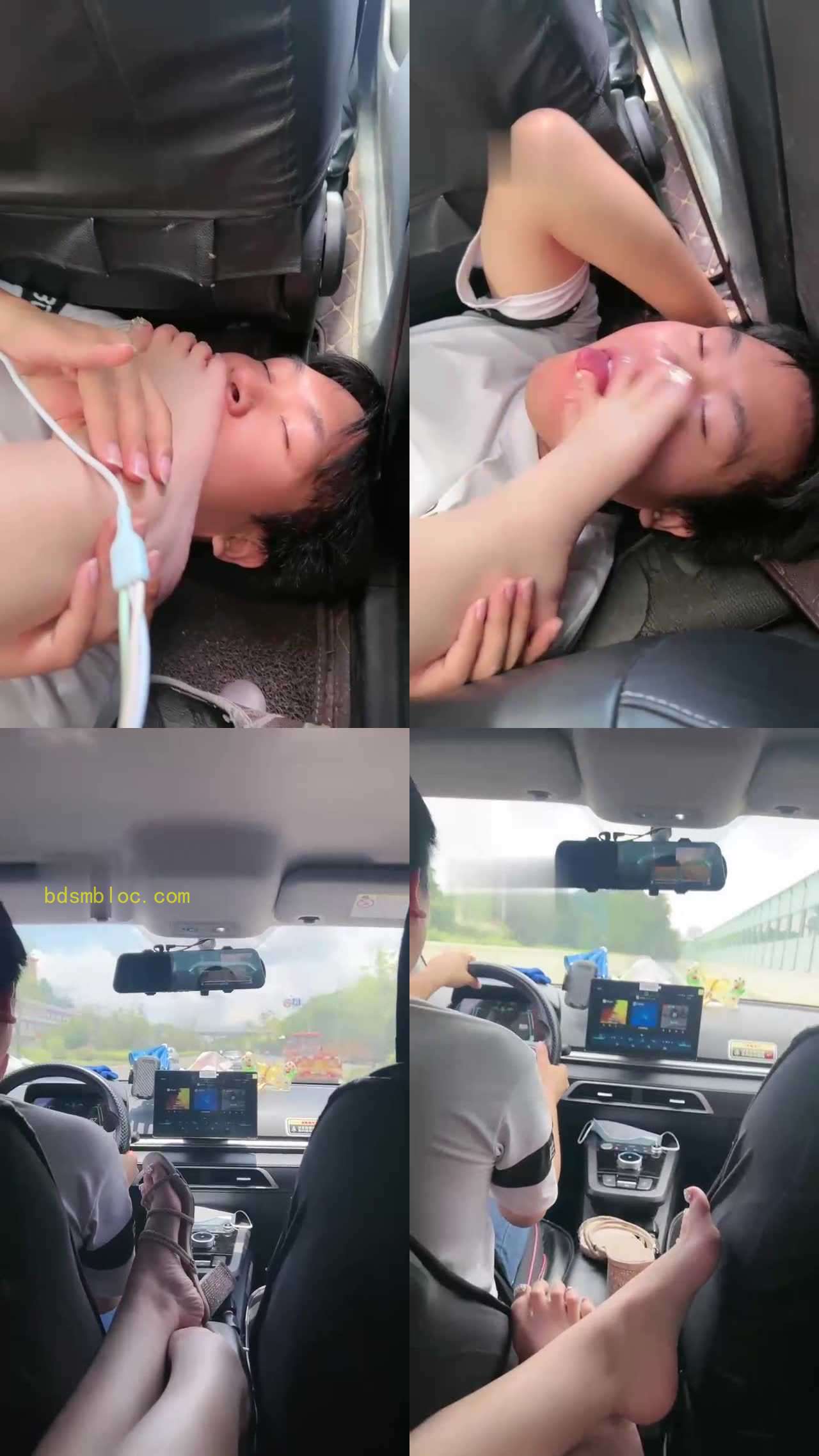 【楠熙】滴滴司机被虐/抽耳光恋足舔