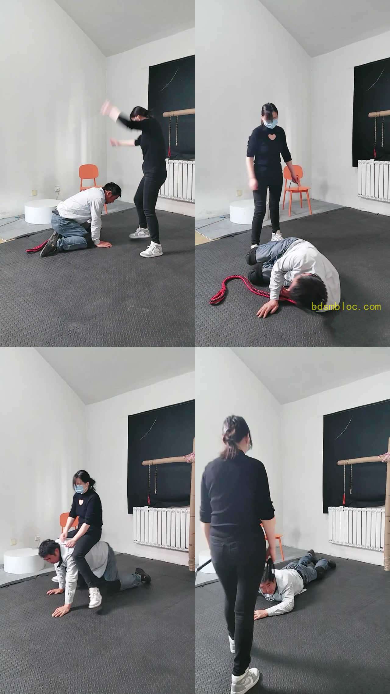 【疼痛挨打狗】主人午睡起来暴打