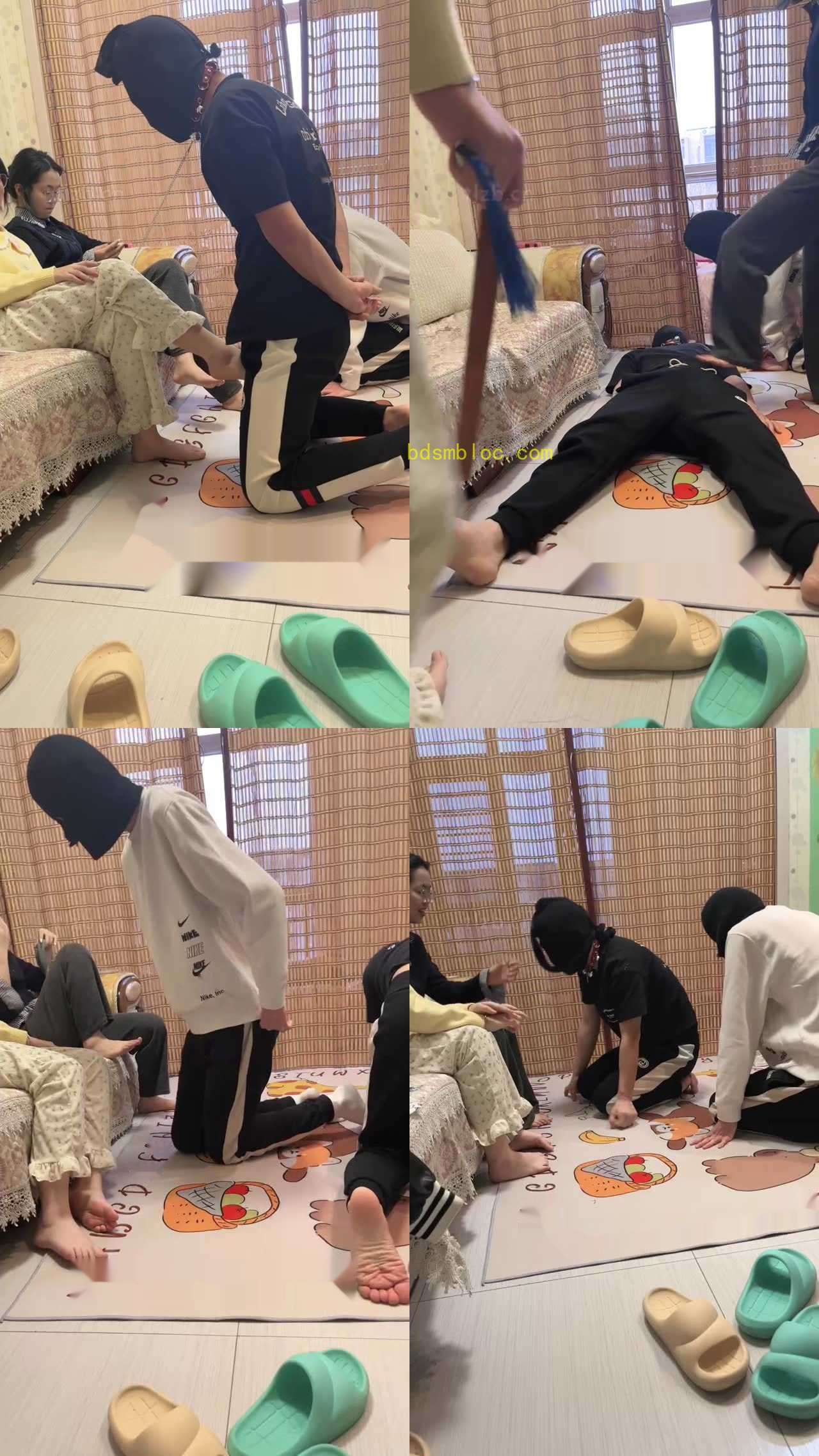 【学生双主】双主VS双奴-踩踏/踢踹/鞭打耳光