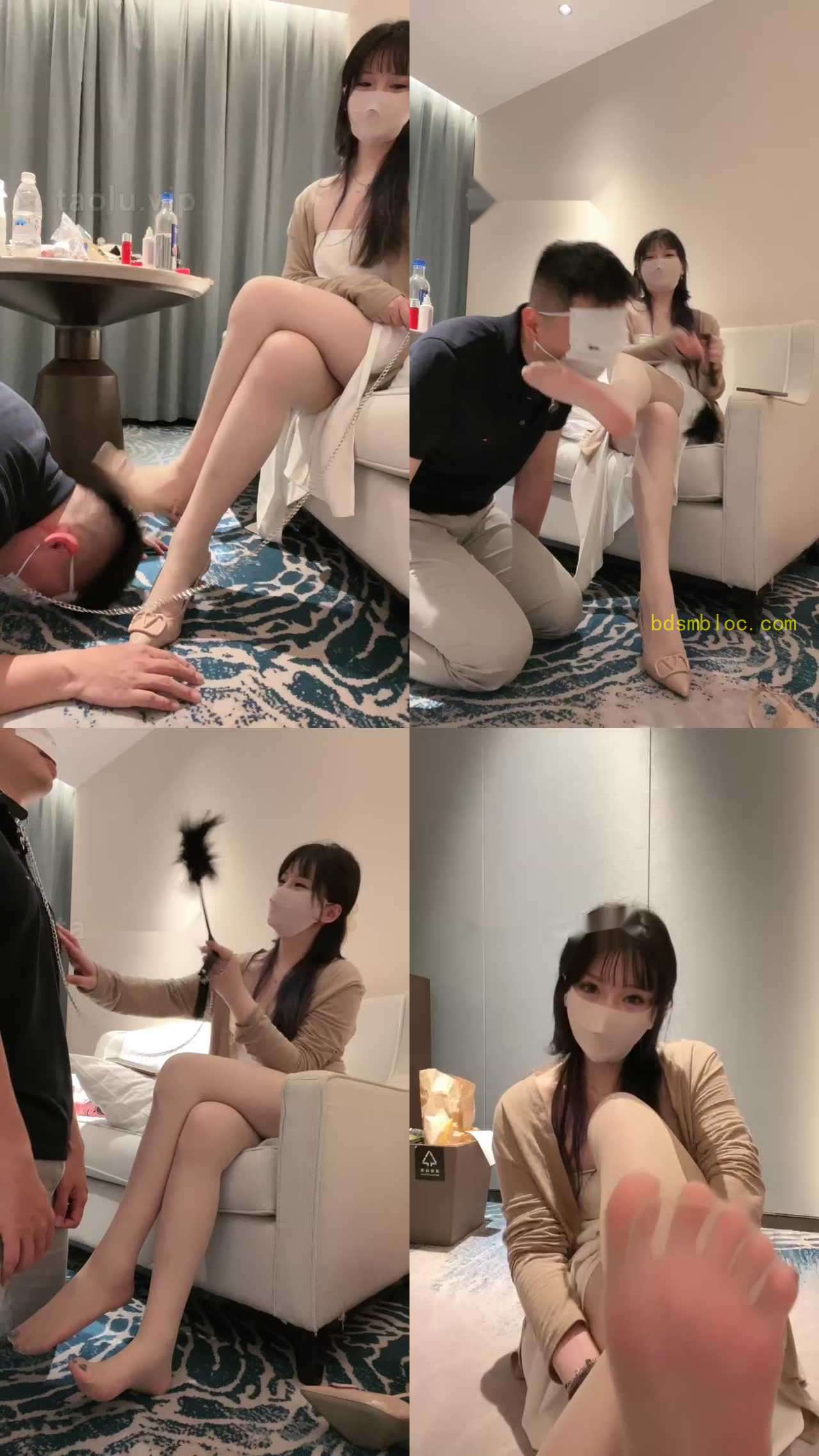 【木秋S】华伦天奴诱惑专场-控制绿帽狗奴