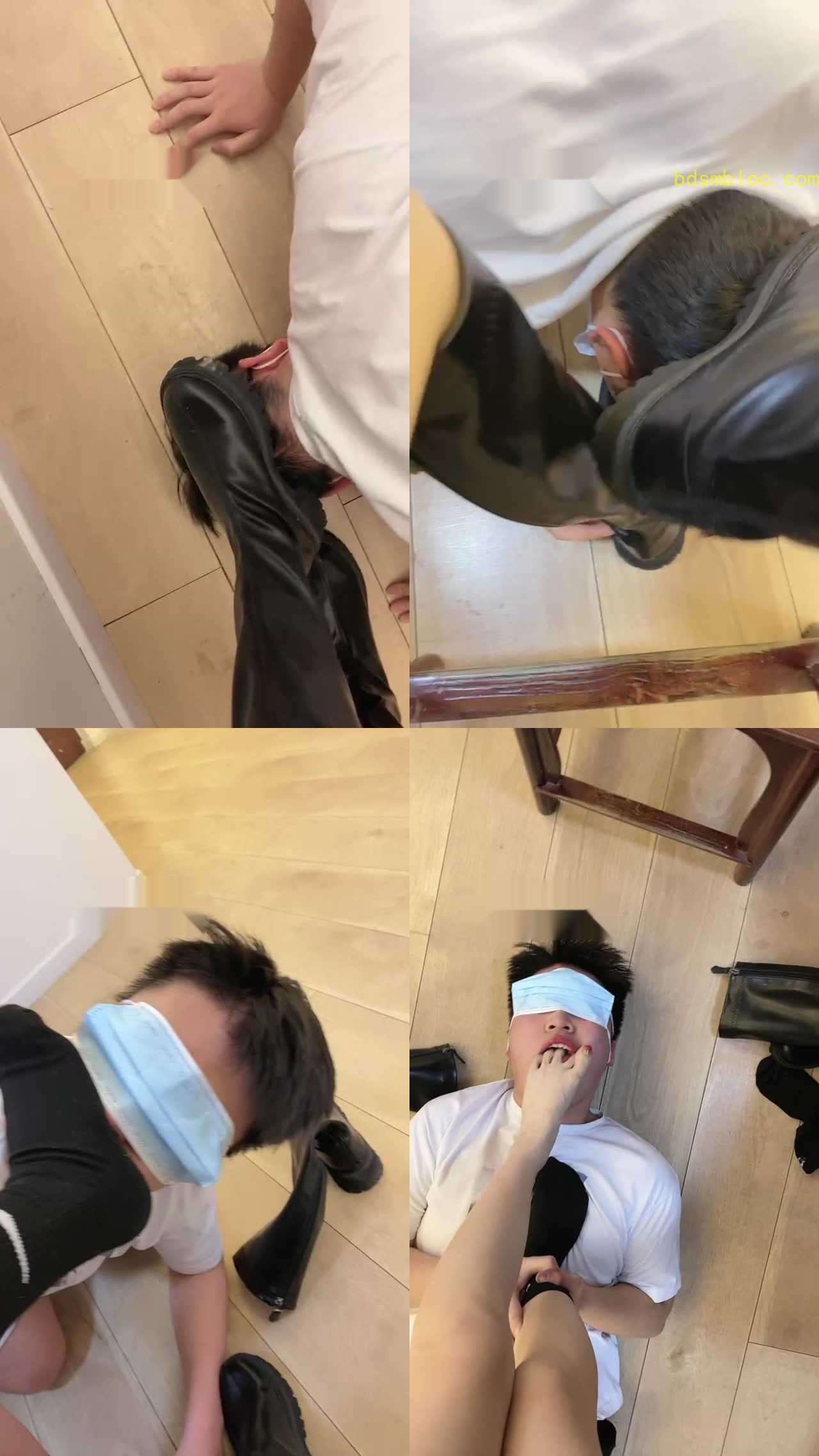【奶味茶茶】长靴原味棉袜辱狗
