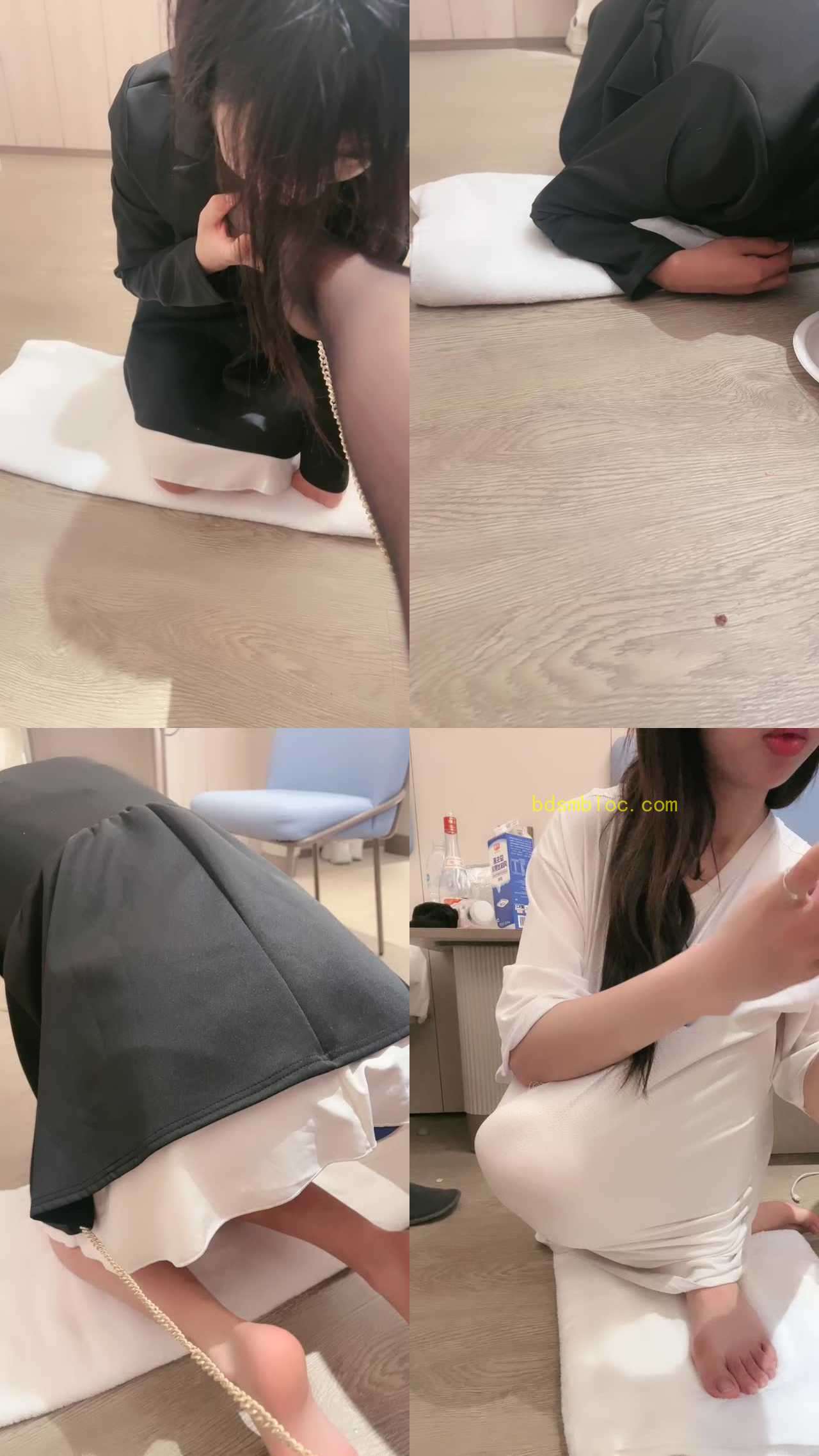 【甜野大王】母畜-羞涩闺蜜品尝黑丝jio/踩踏喂食