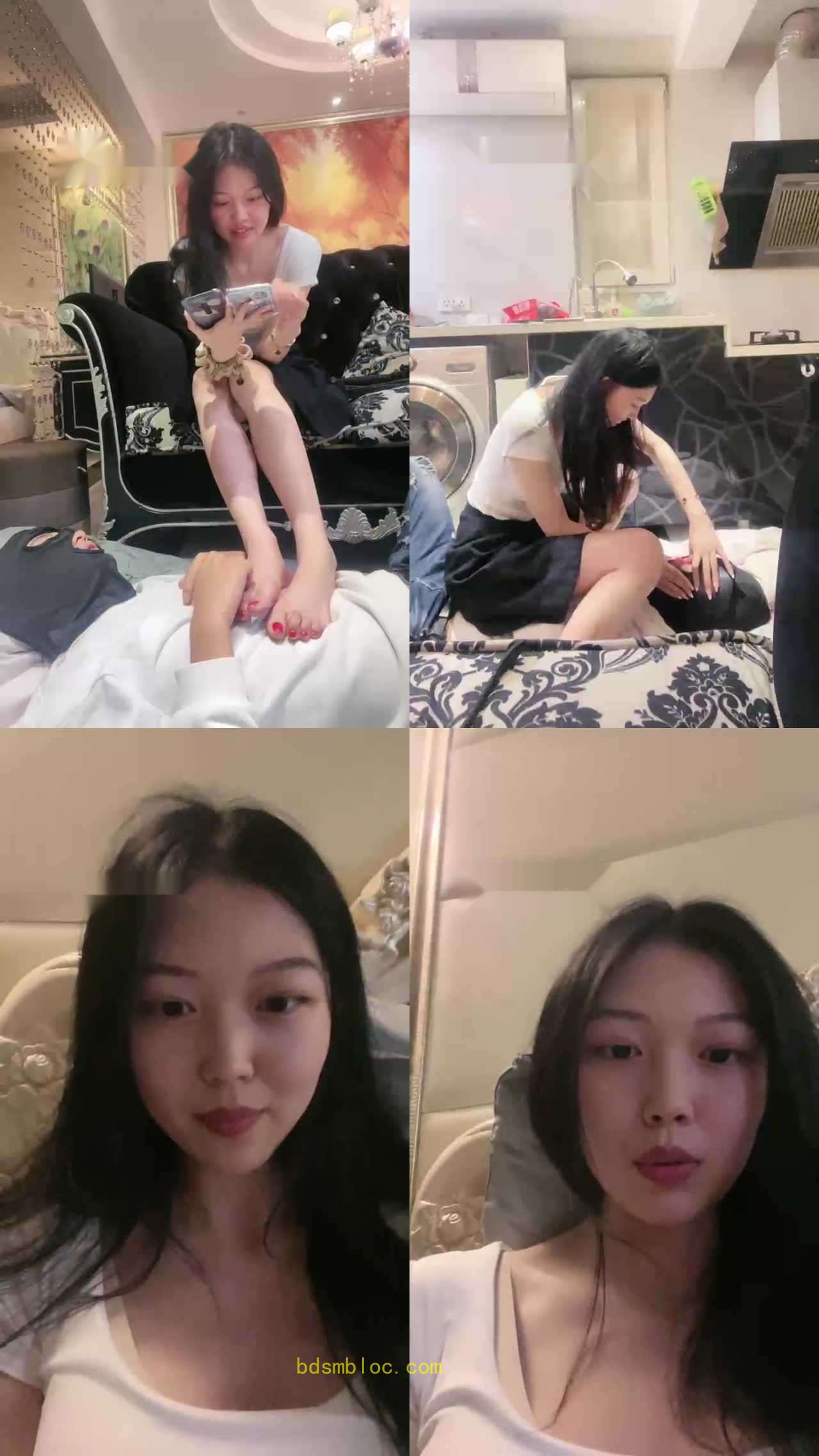 【佳佳】捆绑裸足全体重踩踏