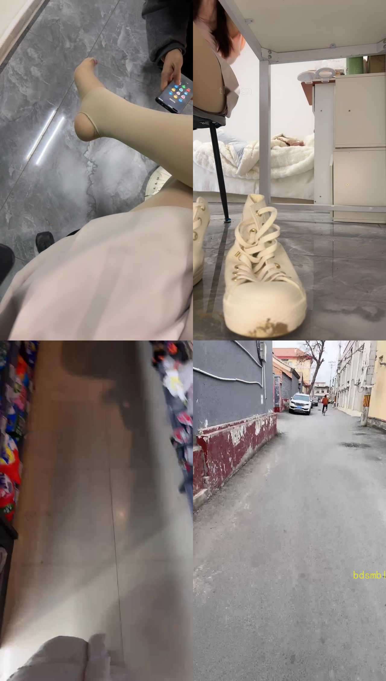 【喵主】近距离原味鞋袜恋足舔