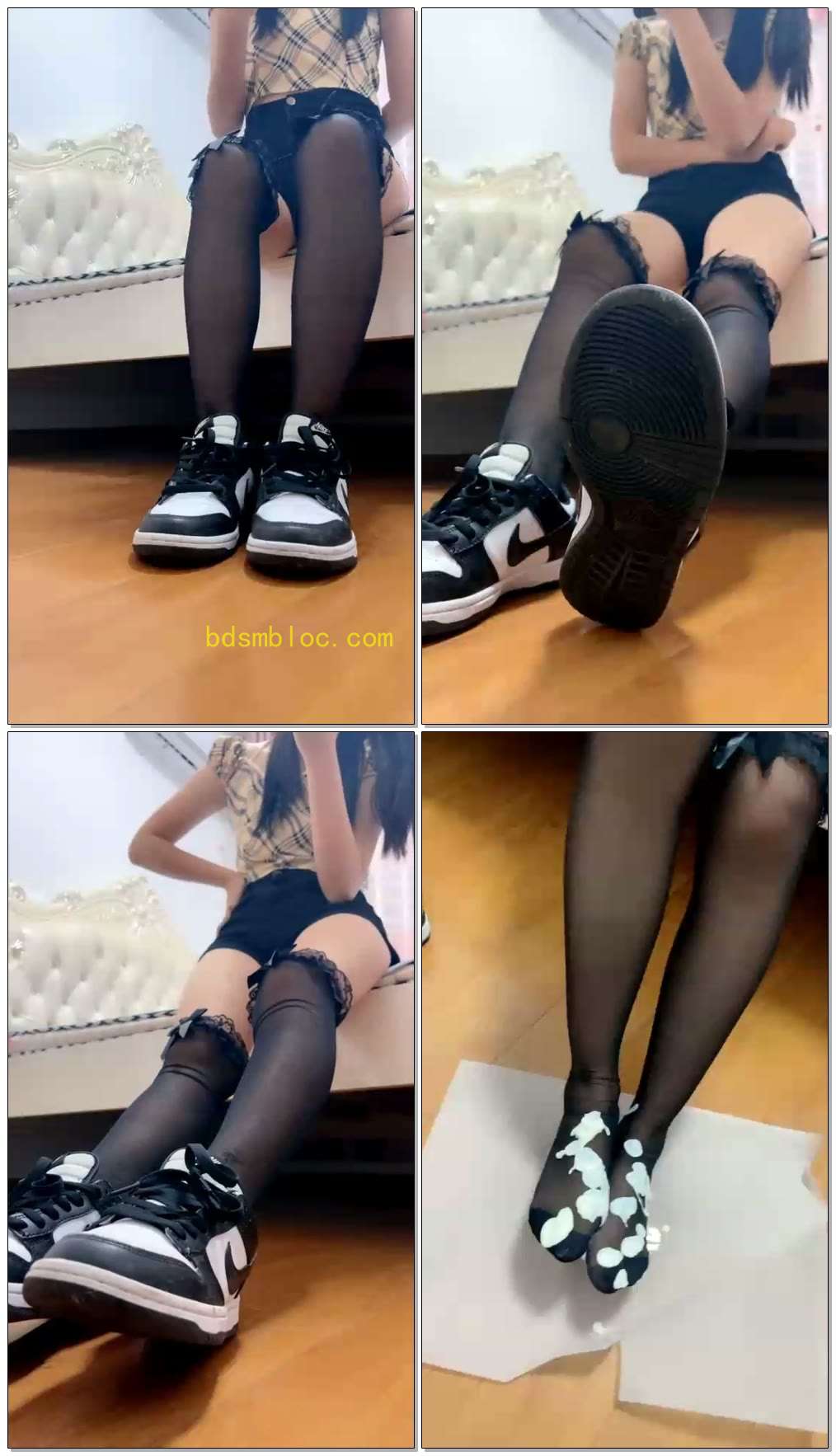【依馨s】酸奶黑丝第一视角，疯狂压榨，重口羞辱