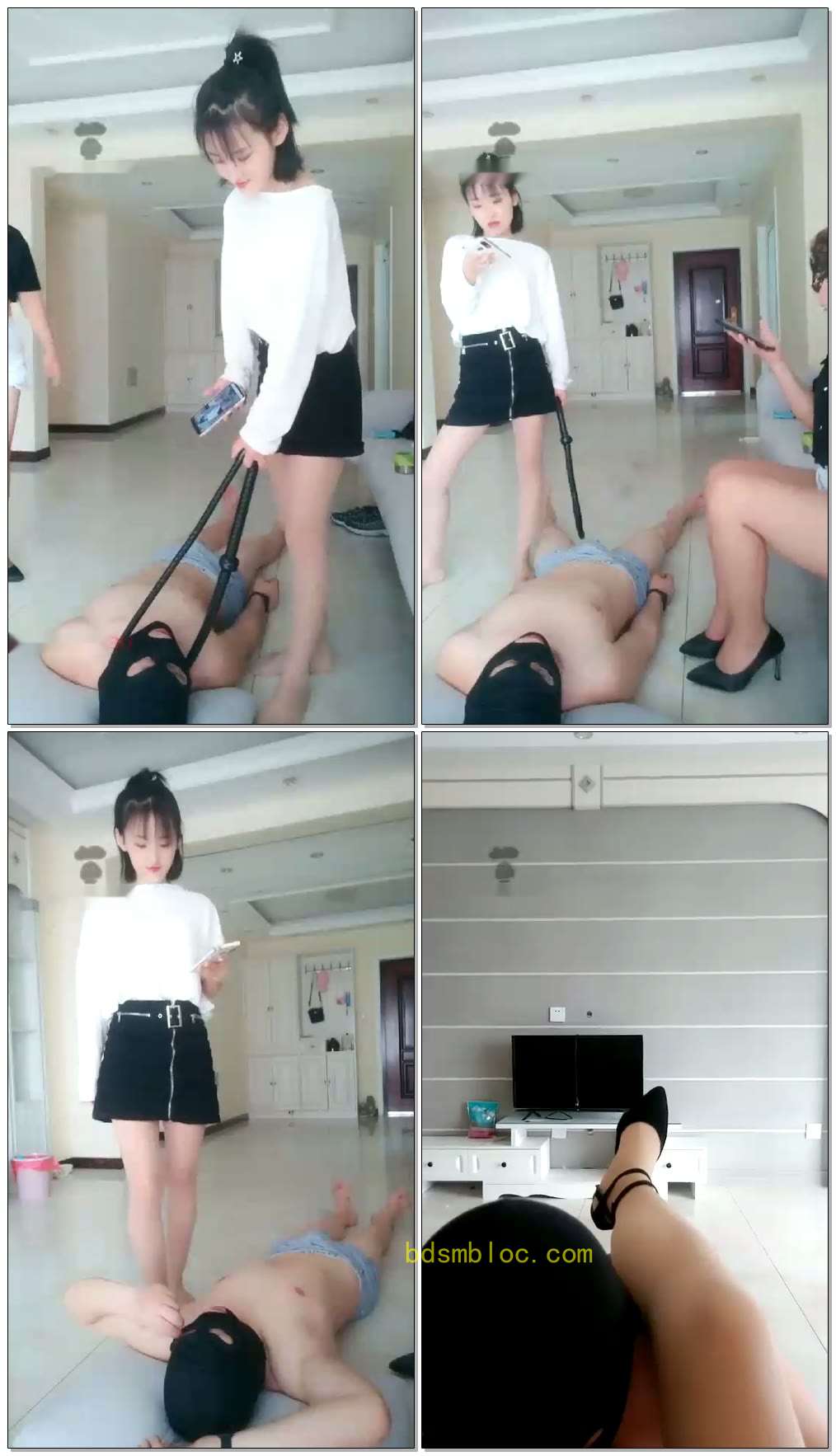 【雅曼豆主】双女主羞辱调教老狗