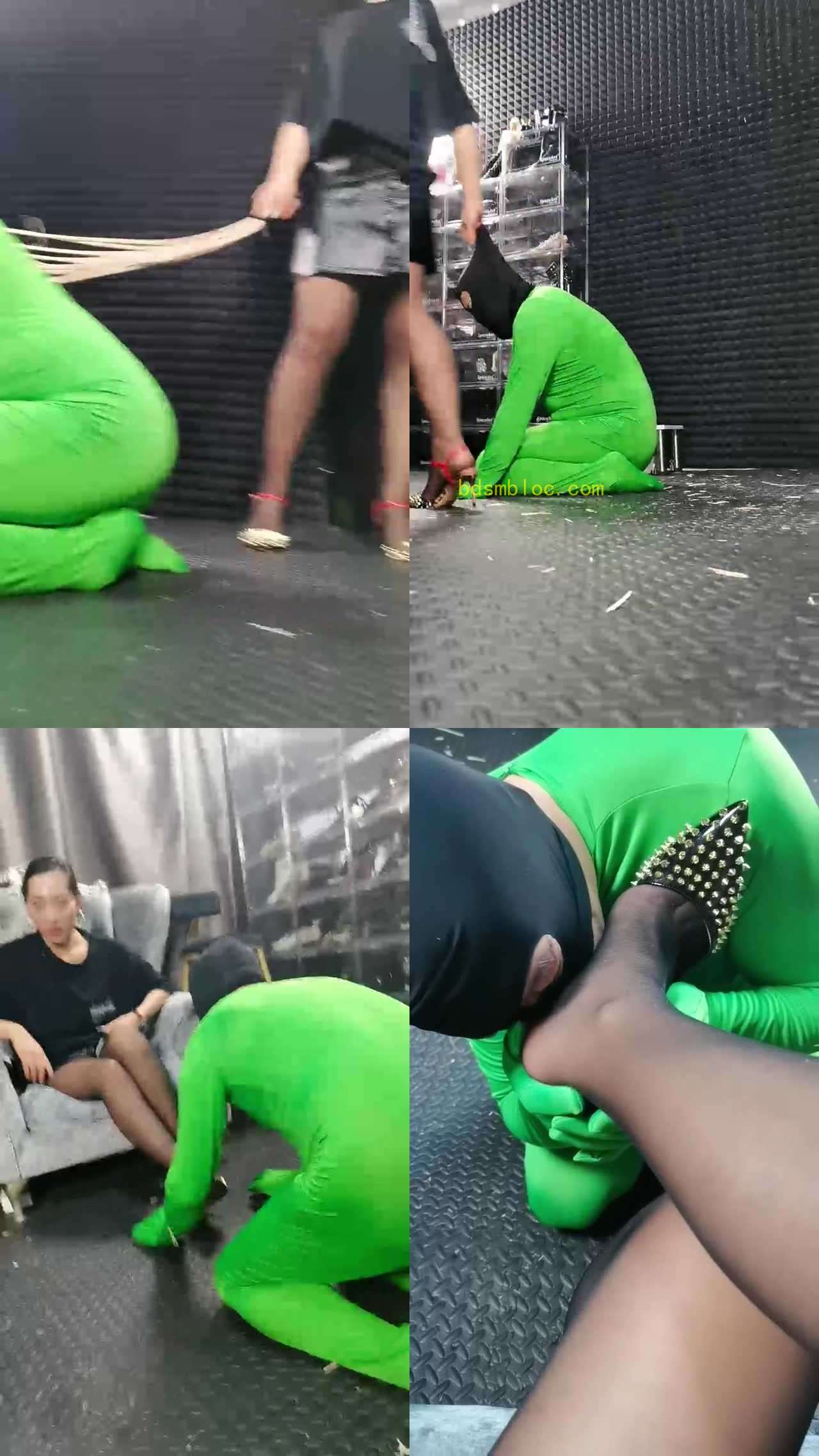 【冷御女王】虐乳+舔吃口水专场