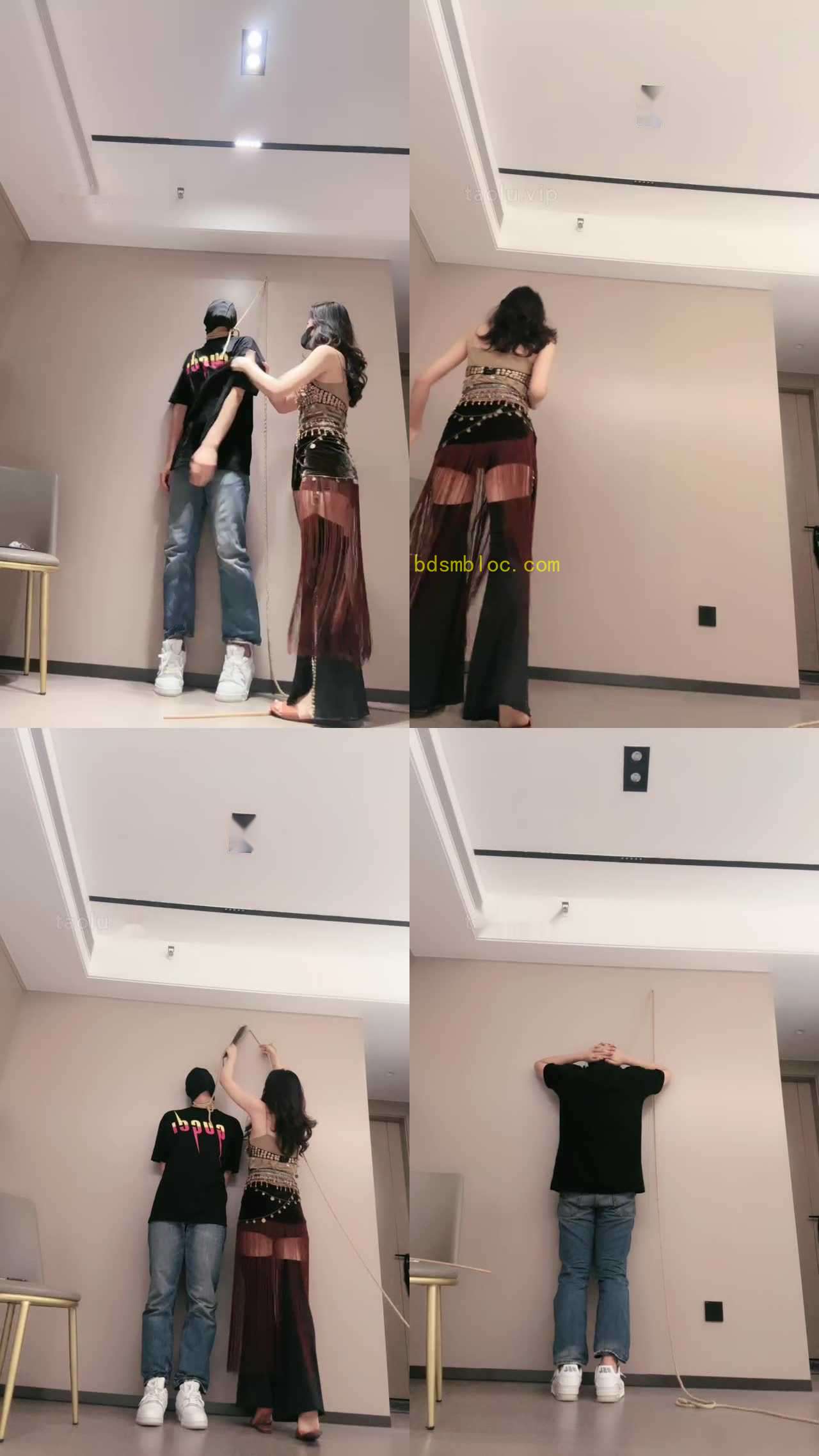【禾未】女神诱惑调-重度刑虐抽打狗