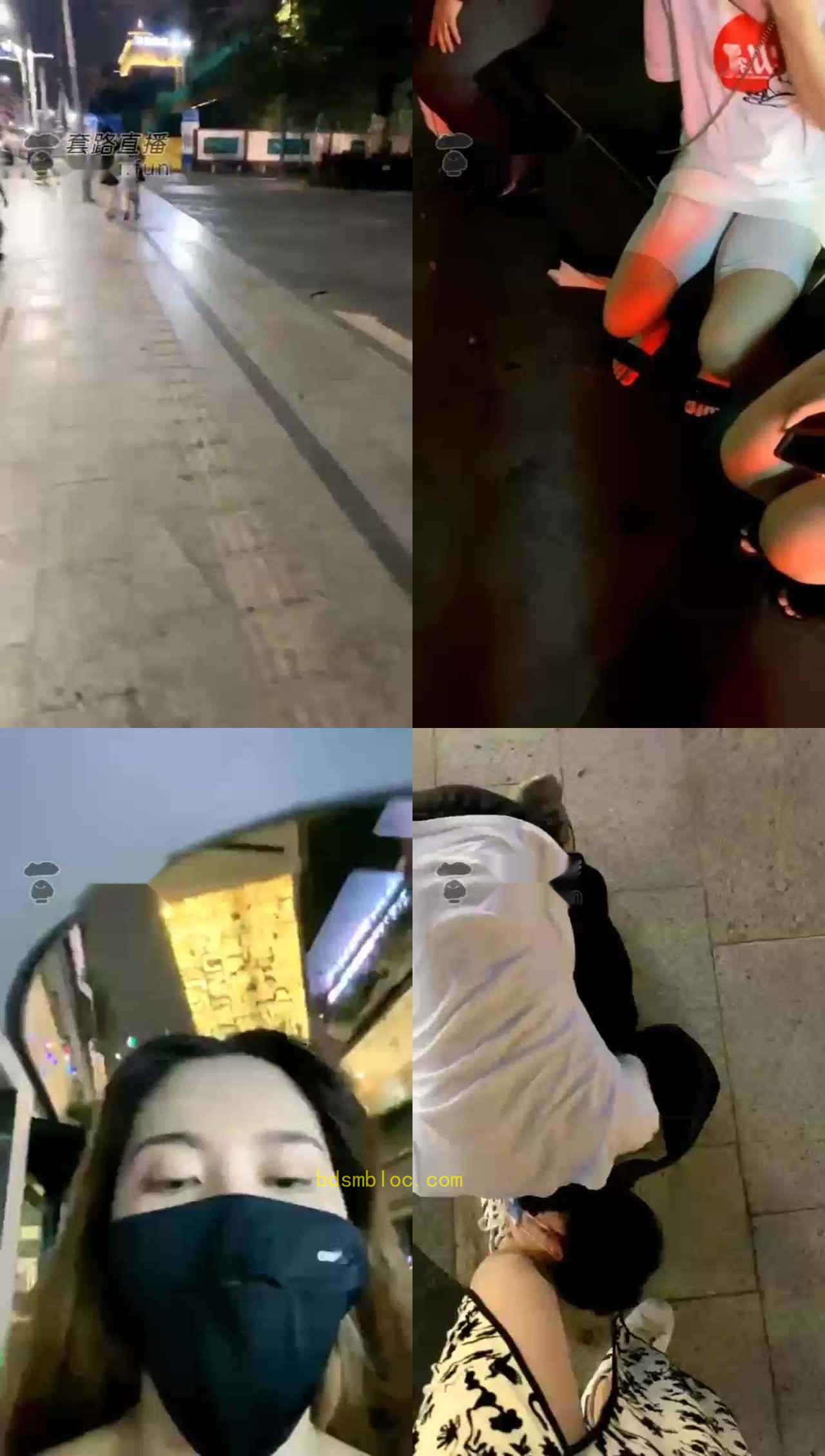 【猫熙小主】户外开发路人美女让两条狗下跪,磕头,狗叫,骑马钻胯踩踏耳光