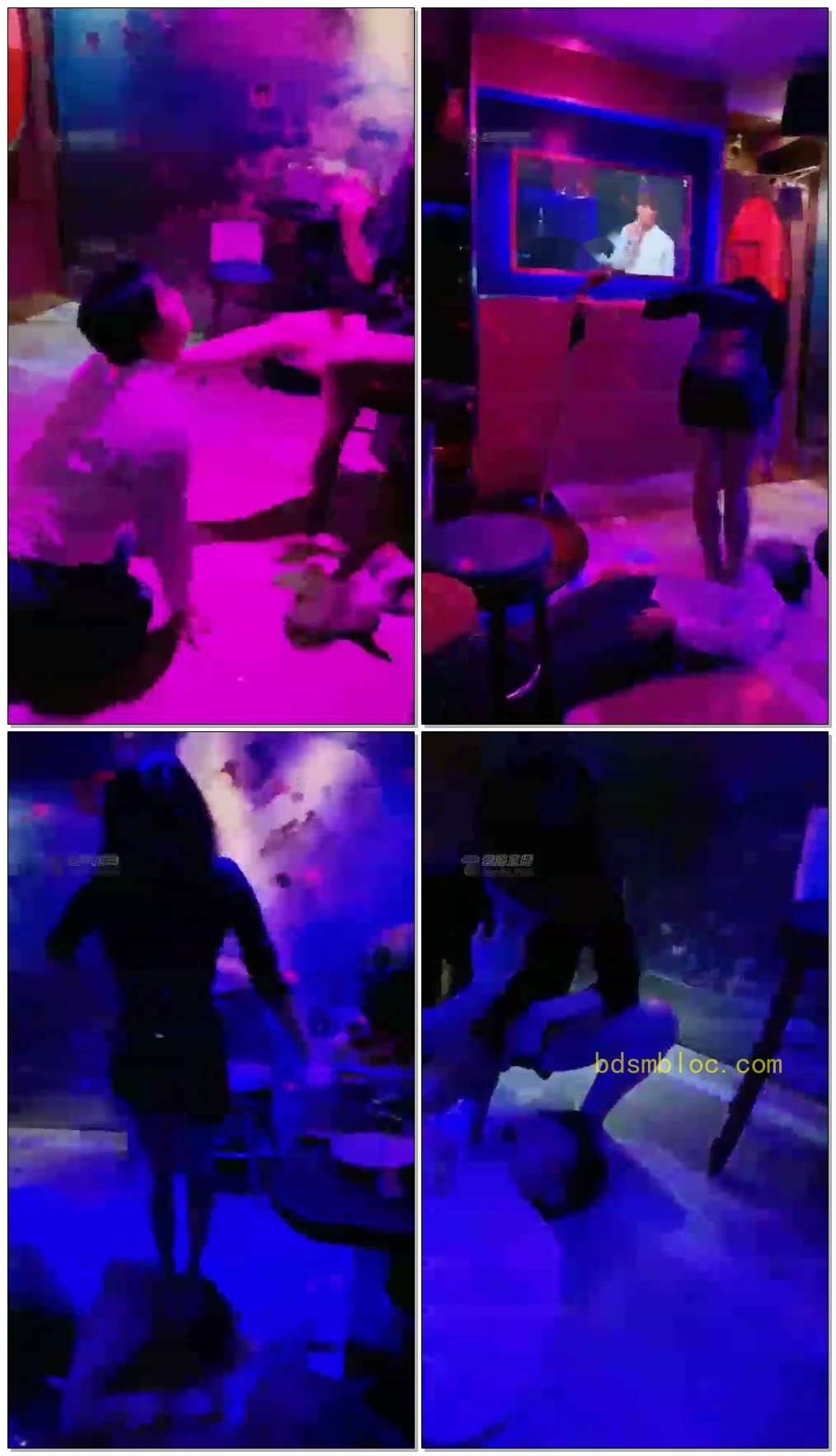 【悠悠S】超劲爆KTV呕吐物，鼻涕，舔脚，踩踏
