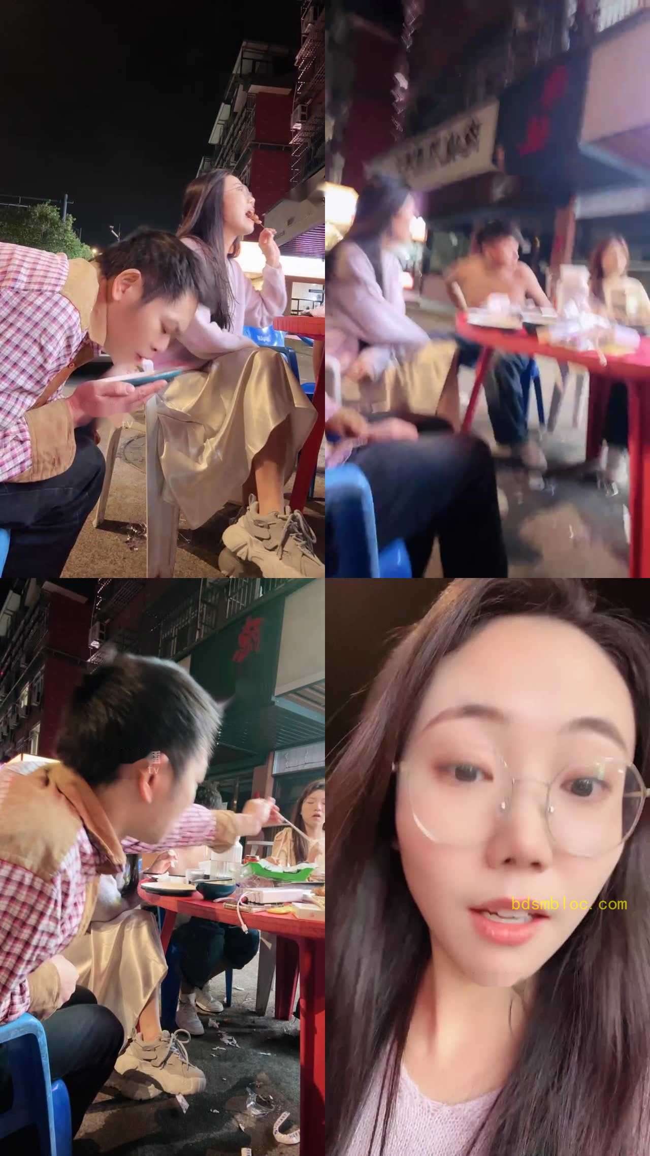【鲸落女神】户外烧烤摊遛狗