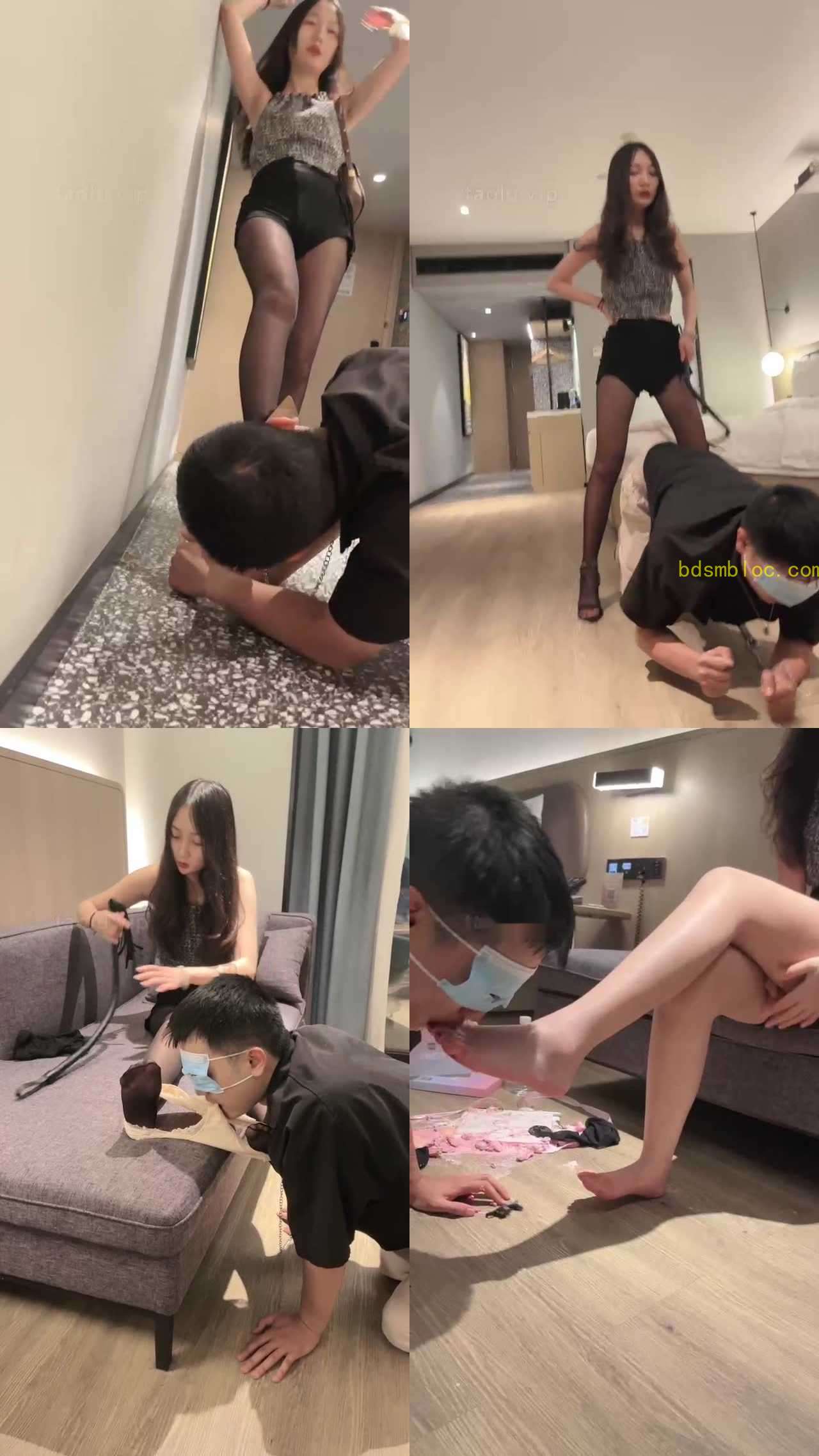 【尤物S】黑丝高跟犬化-人肉坐垫/闻舔原味/插嘴转胯骑马/圣水