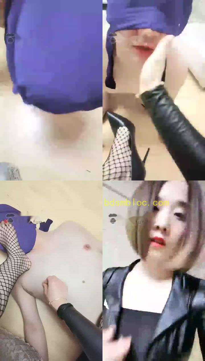 【丽妃S】调教小骚狗舔网袜脚,狠抽耳光,鞭打,钻跨受惩罚,口水,喂食