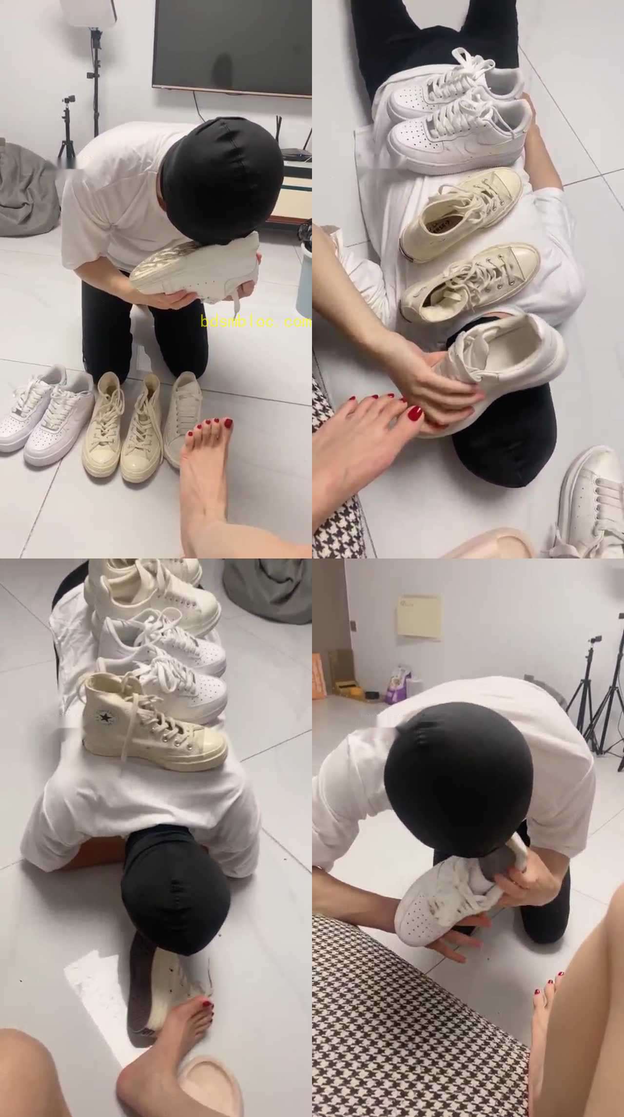 【甜一】清理鞋子
