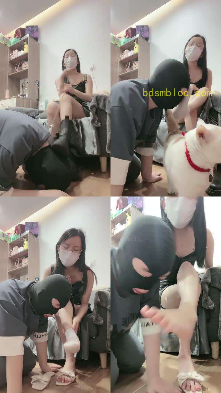【漫漫】袜子塞嘴/闻舔长靴/揪耳朵/耳光骑马