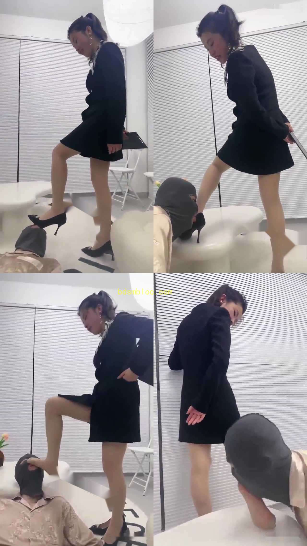 【狗哥】开发银行的女经理做我的女王