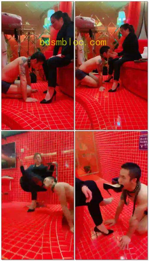 【瑾玲女王】剧情OL职业装，耳光，SP