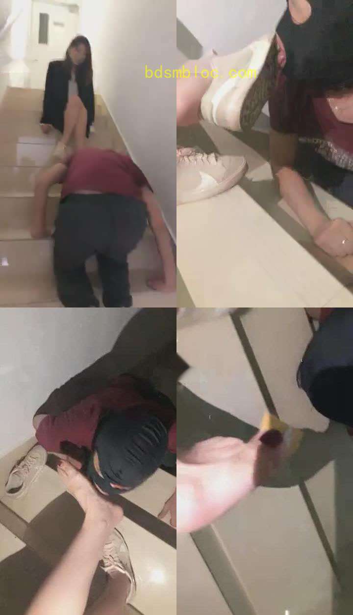 【汐汐大人】朝圣之路舔运动鞋 舔口水