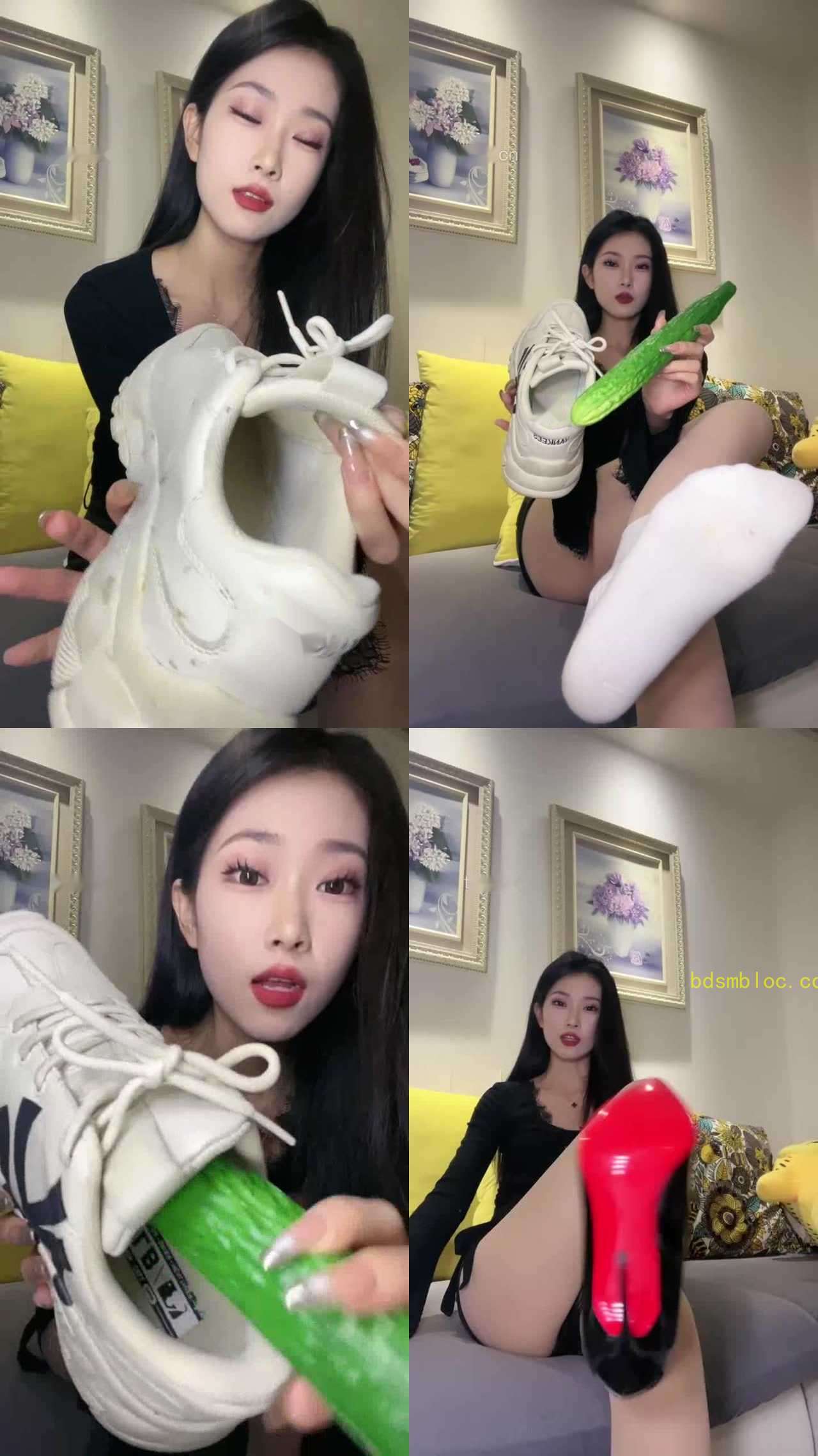 【镜镜SAMAS】听命令-和高跟鞋老婆做…