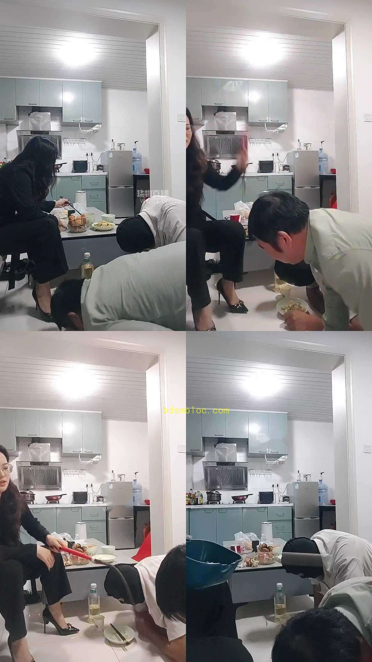 【南荣S】主人吃饭贱狗跪着喝圣水