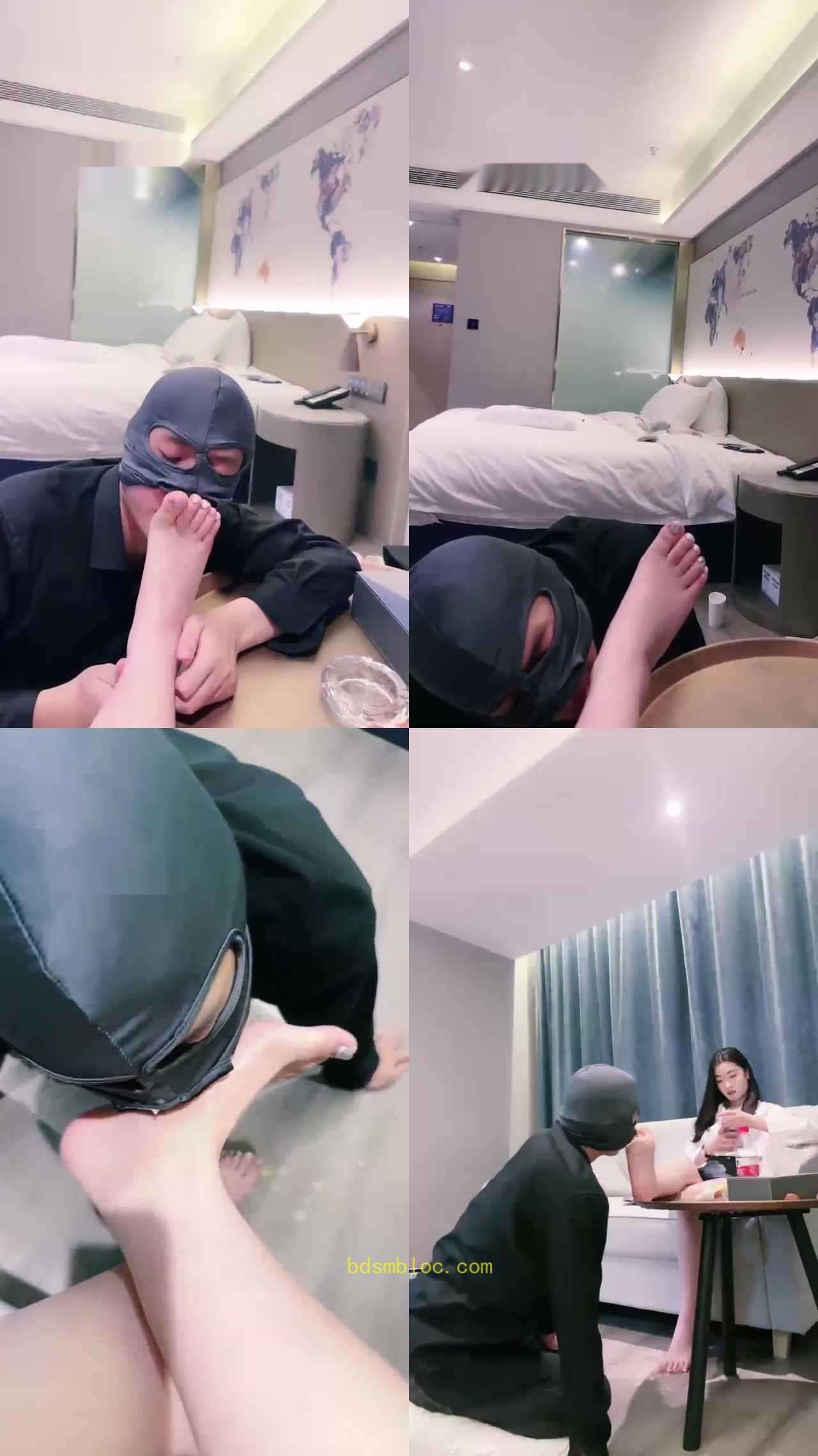 【宸宸】奖励 舔脚 口水 踩食物