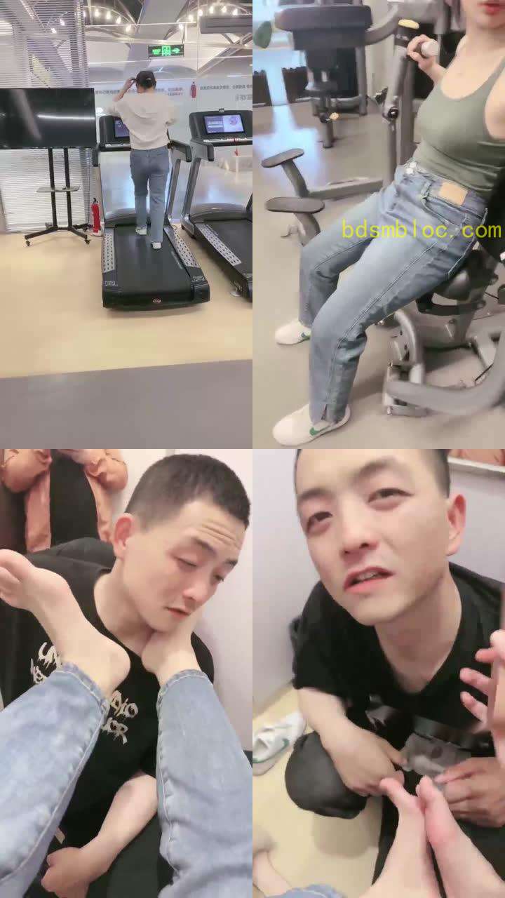 【糯米姐姐】真实户外调教健身之后