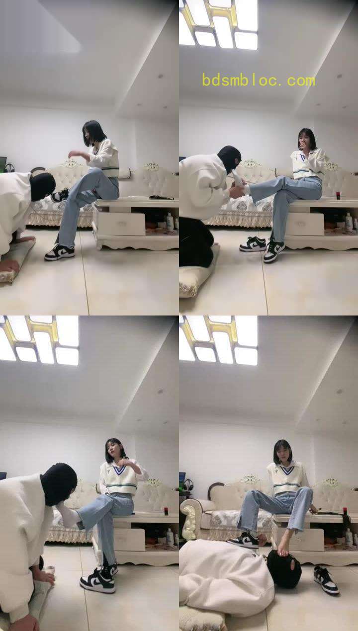 【简一】AJ踩脸棉袜深喉