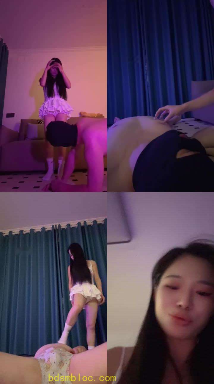 【辣辣】白袜踩虐/鞭打耳光骑马