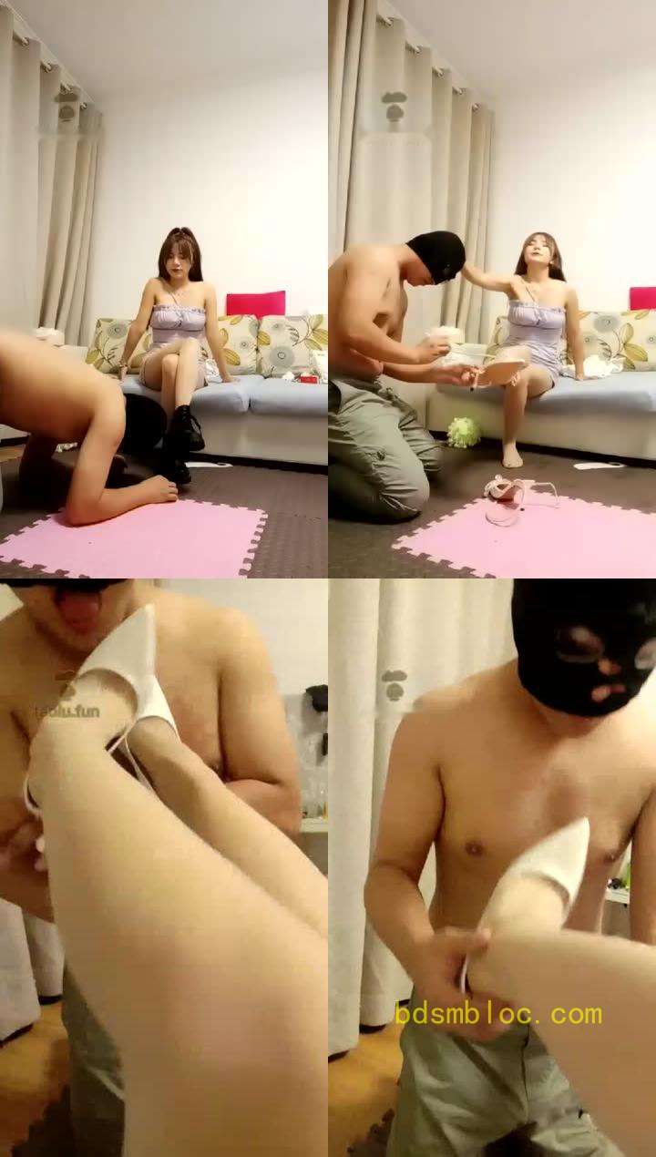 【贵阳S夏天】肉丝袜,脚汗味超浓,舔的飞起来