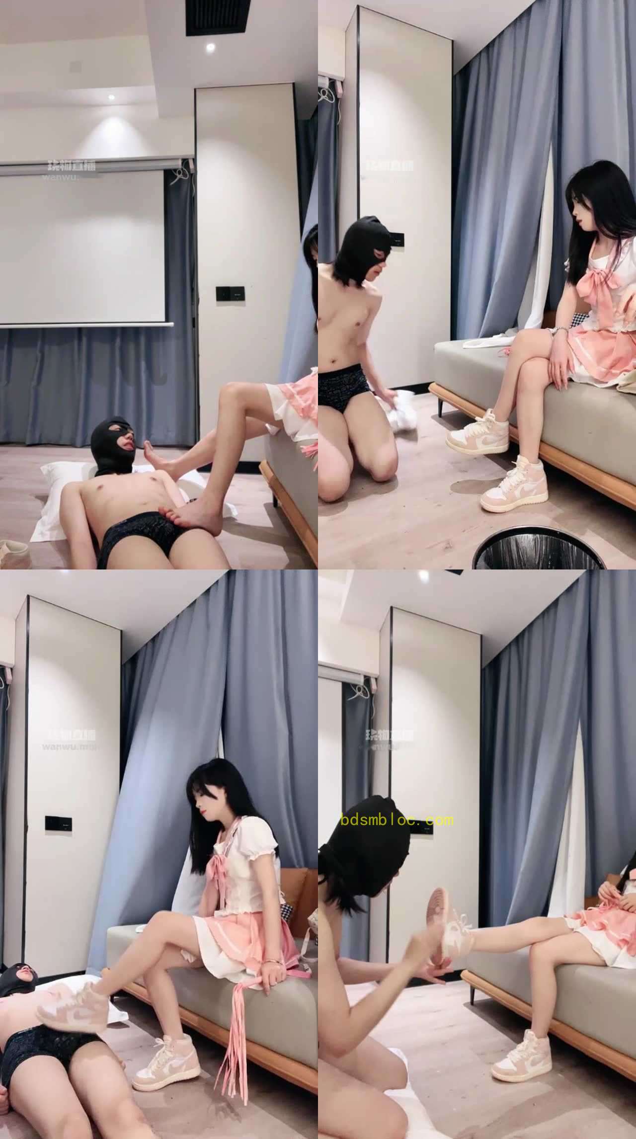 【丸子s长沙】调教长发贱狗45分钟】