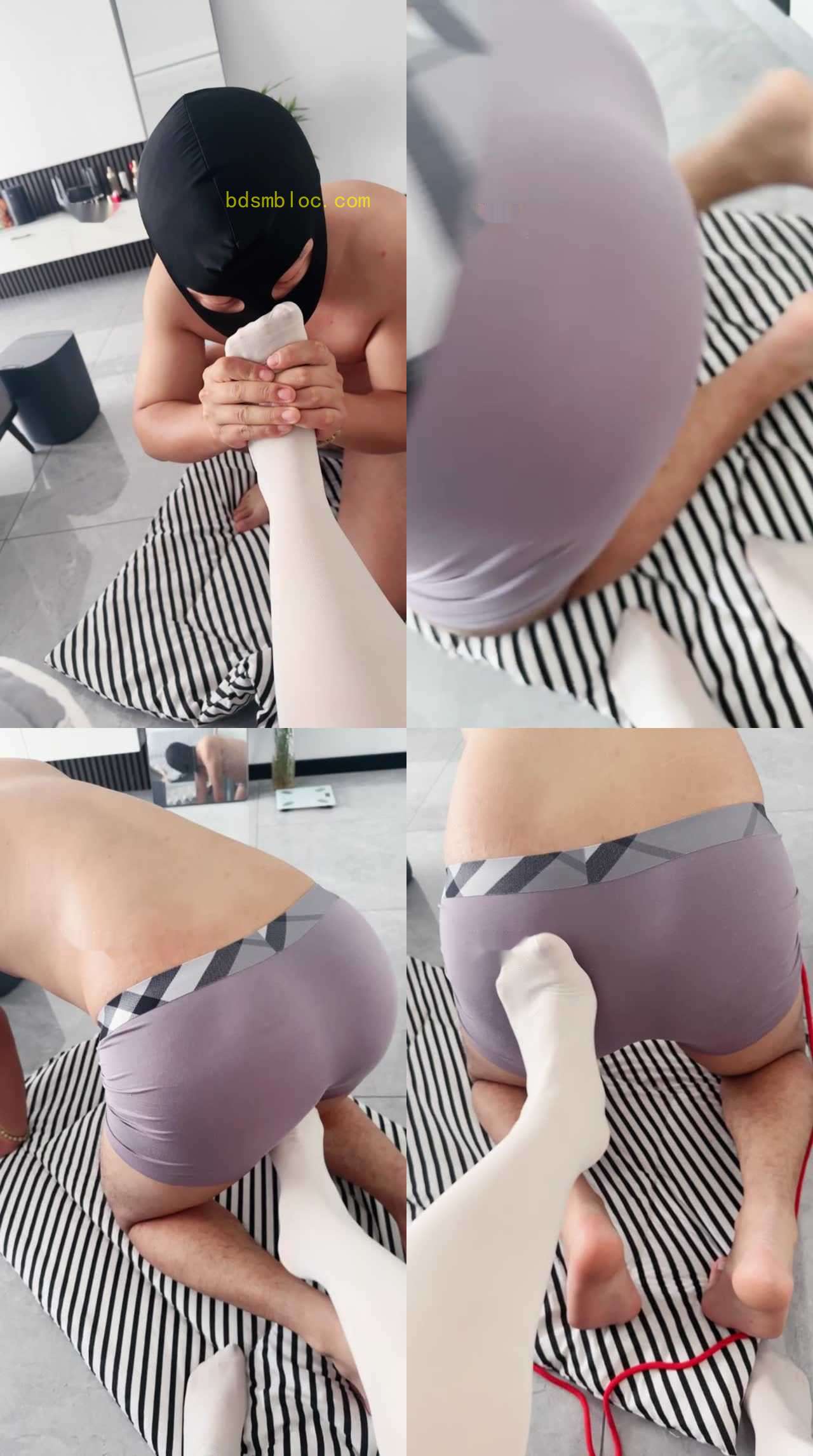 【恩恩】白丝脚踩虐/舔圣水