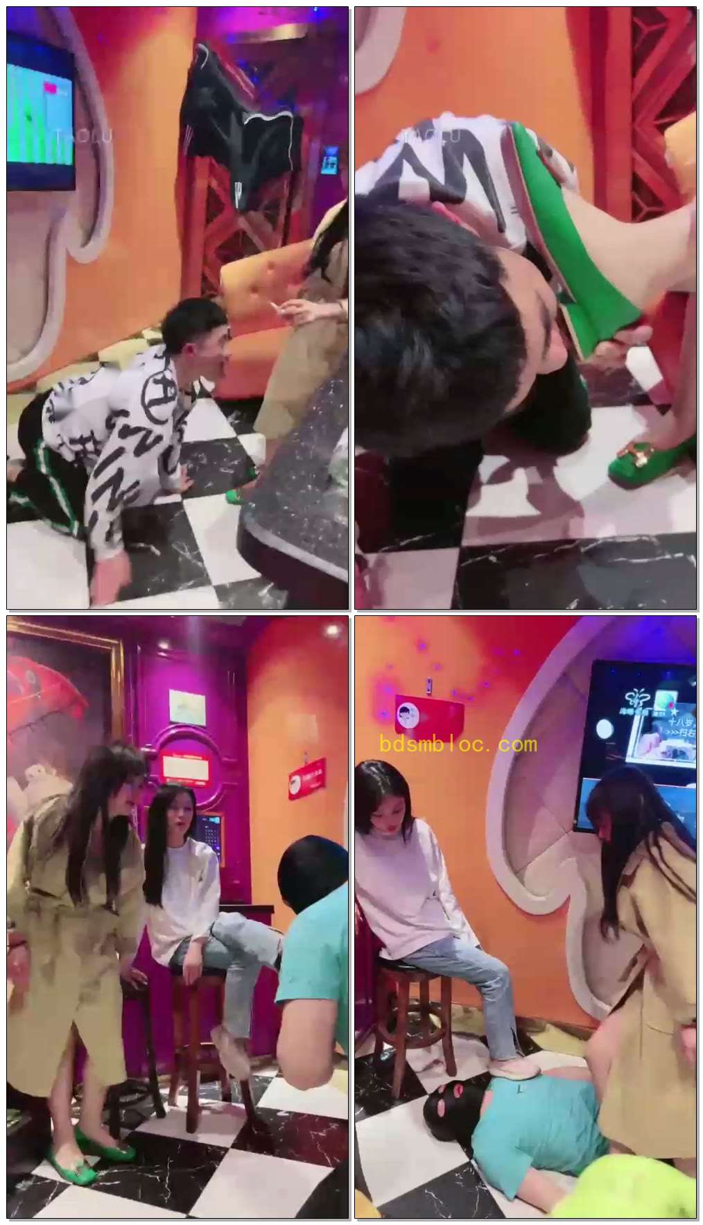 【吃一口甜心】双sKTV玩二狗