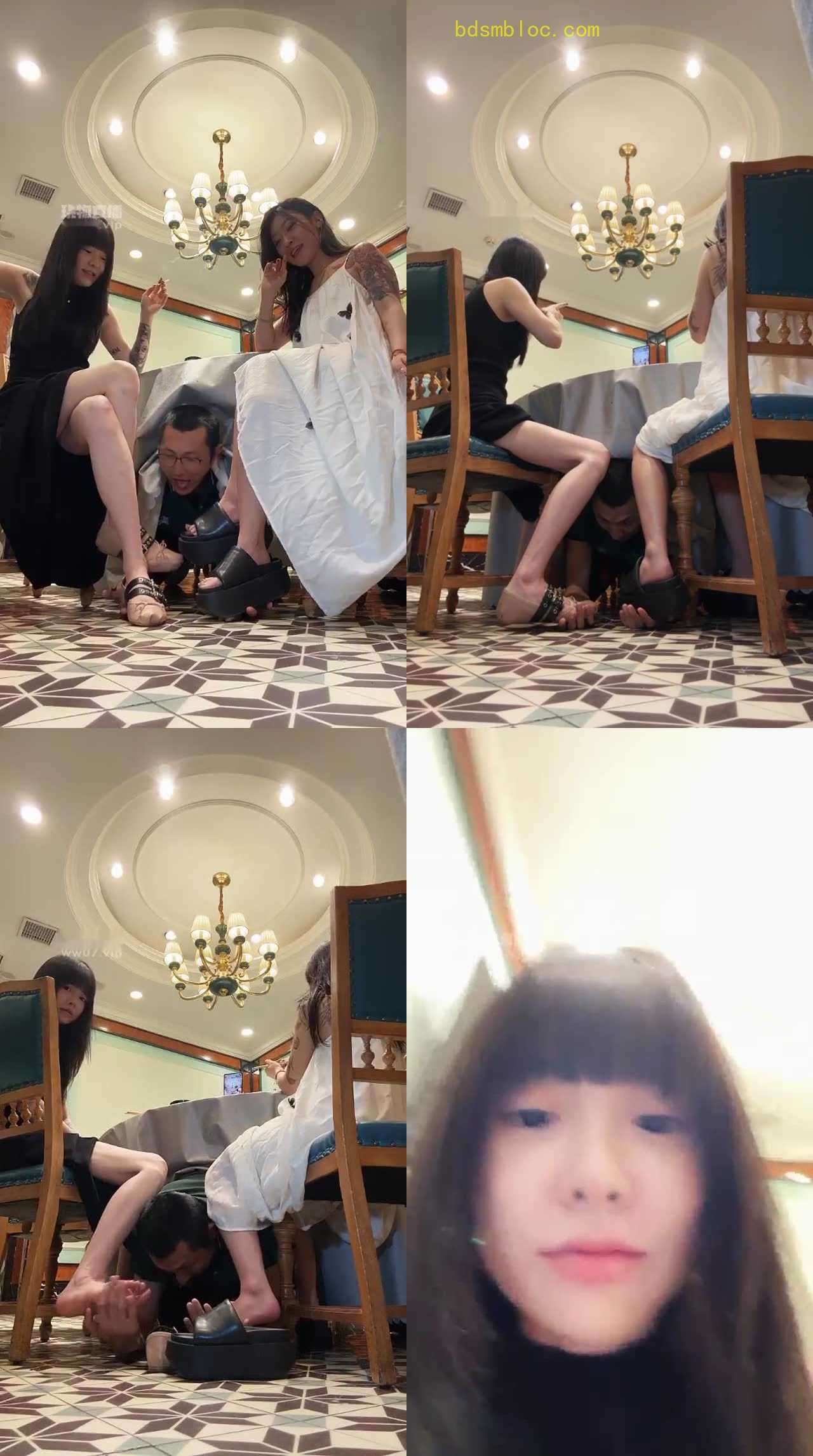 【安晴】户外调教 饭店服侍的贱货