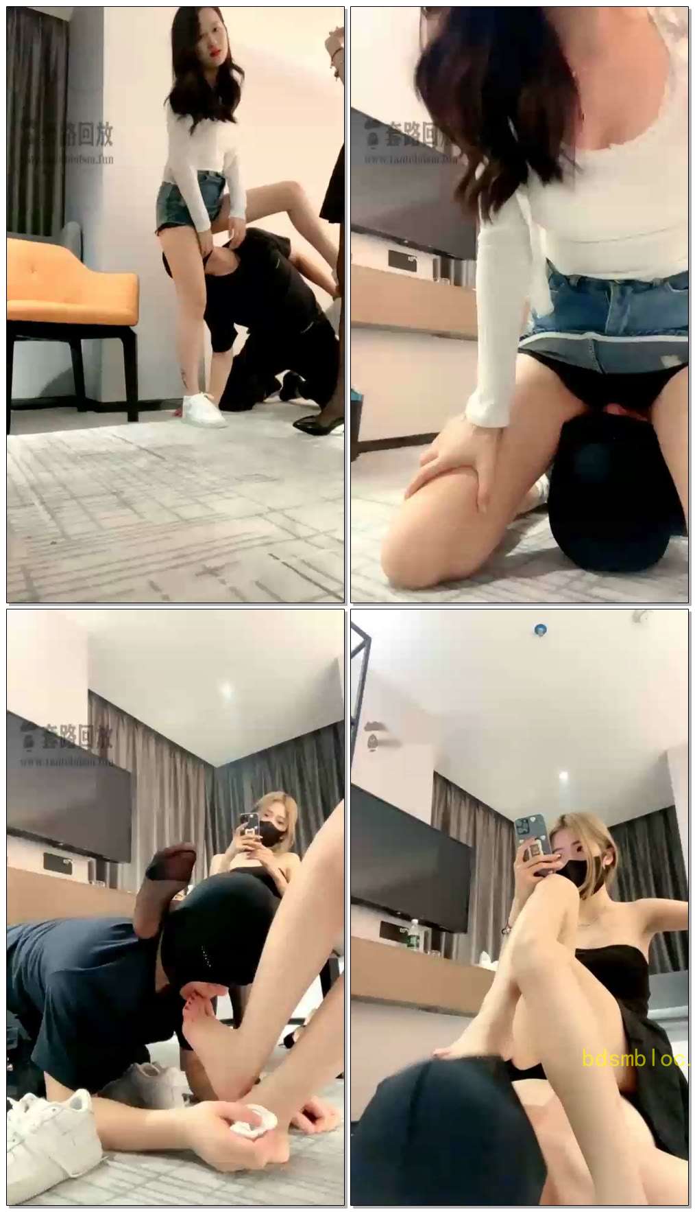 【希希子】闺蜜男友闻跨坐脸弄JJ+双S混合圣水