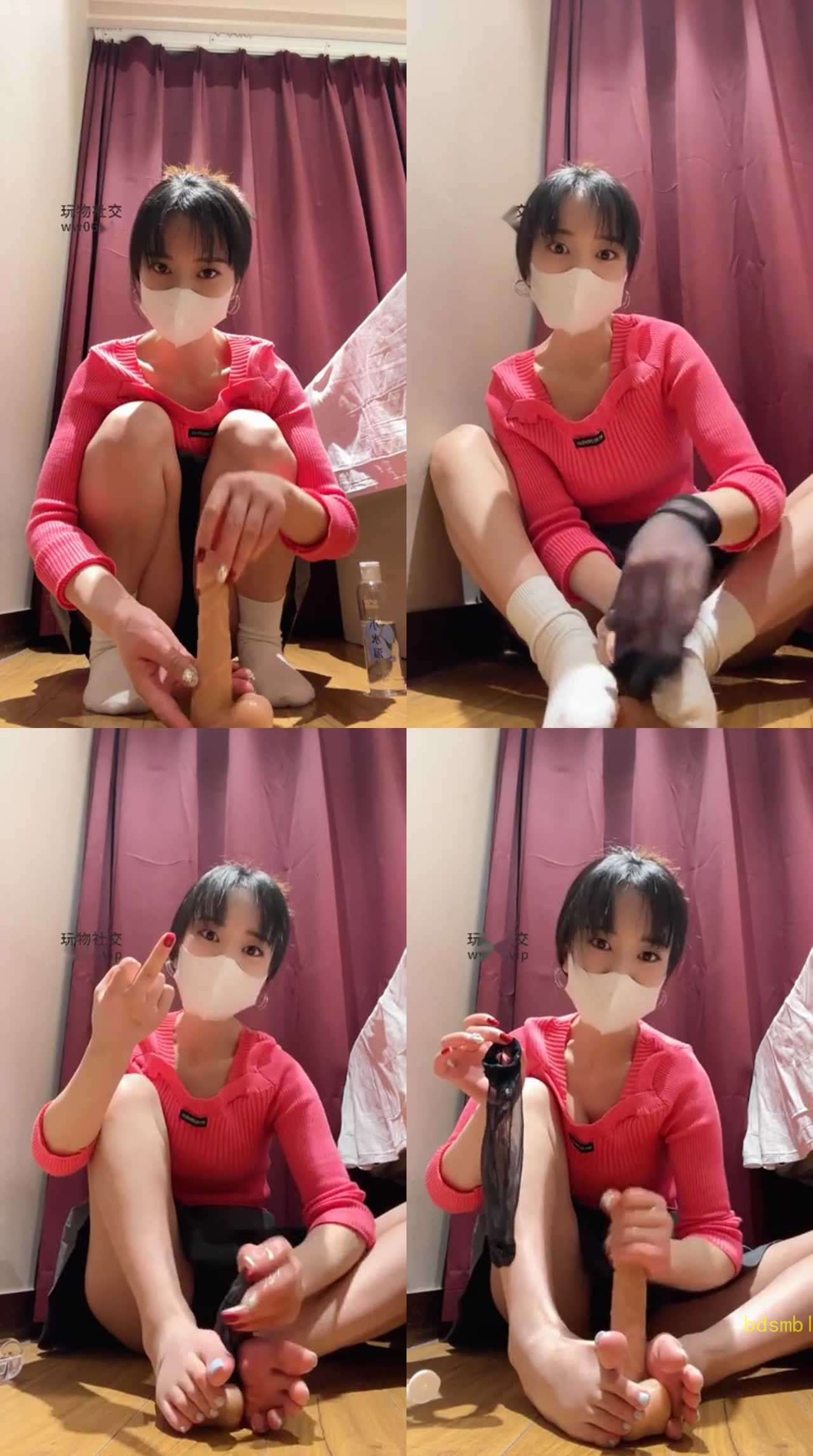【璎珞老师】全程丝袜龟头责潮吹