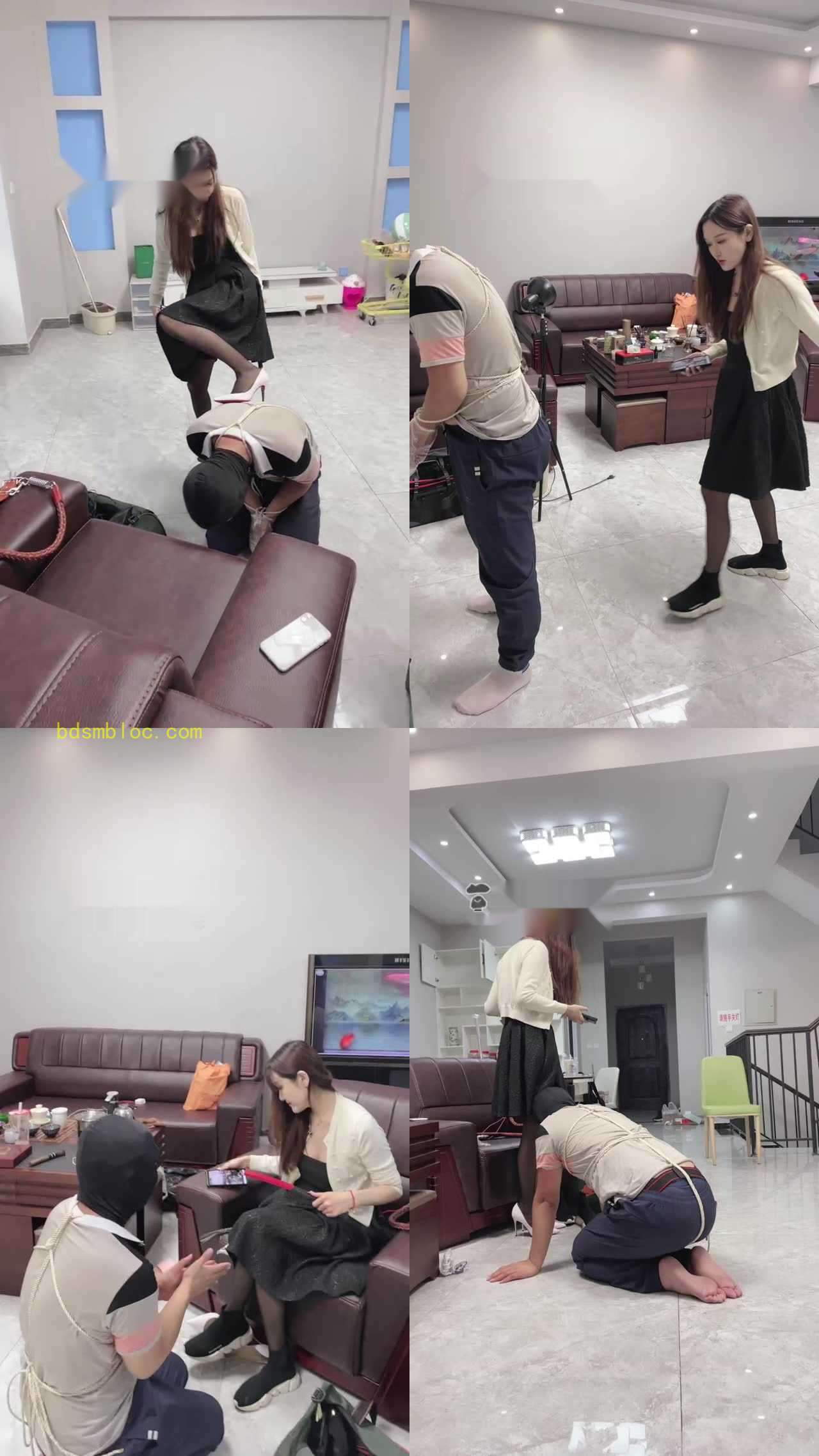 【牙乖乖】萝莉主强制重度鞭打