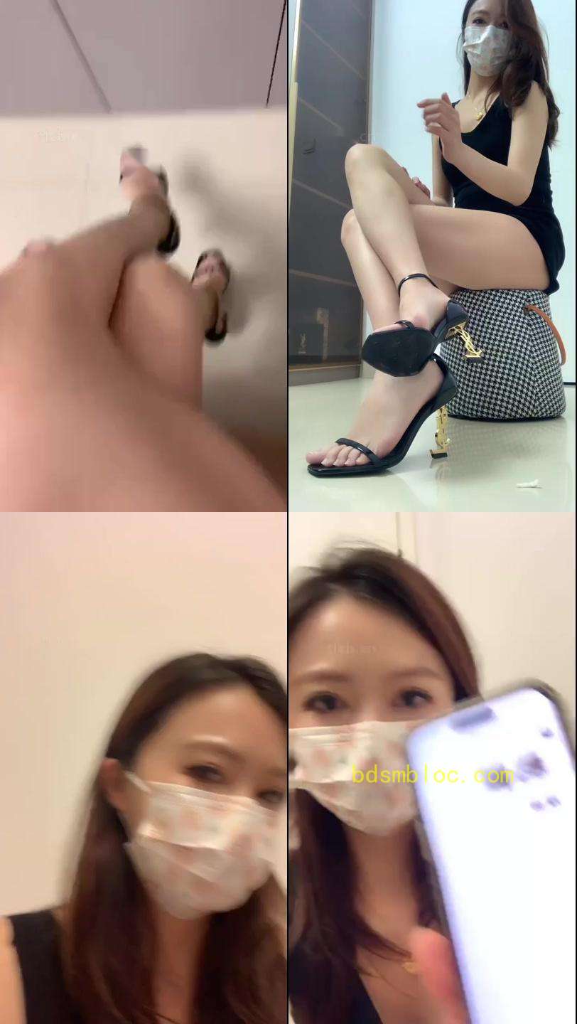【爆浆恶女】御姐女S高跟凉鞋包臀红绿灯榨
