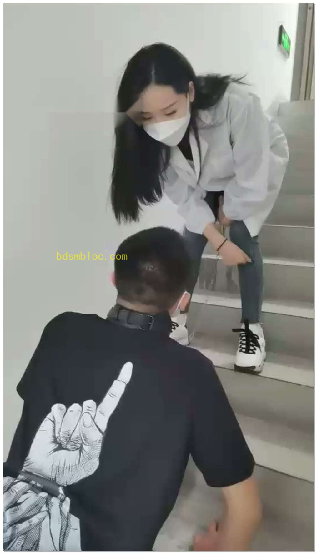 【药神V】楼道上集，进入不了状态的一只m