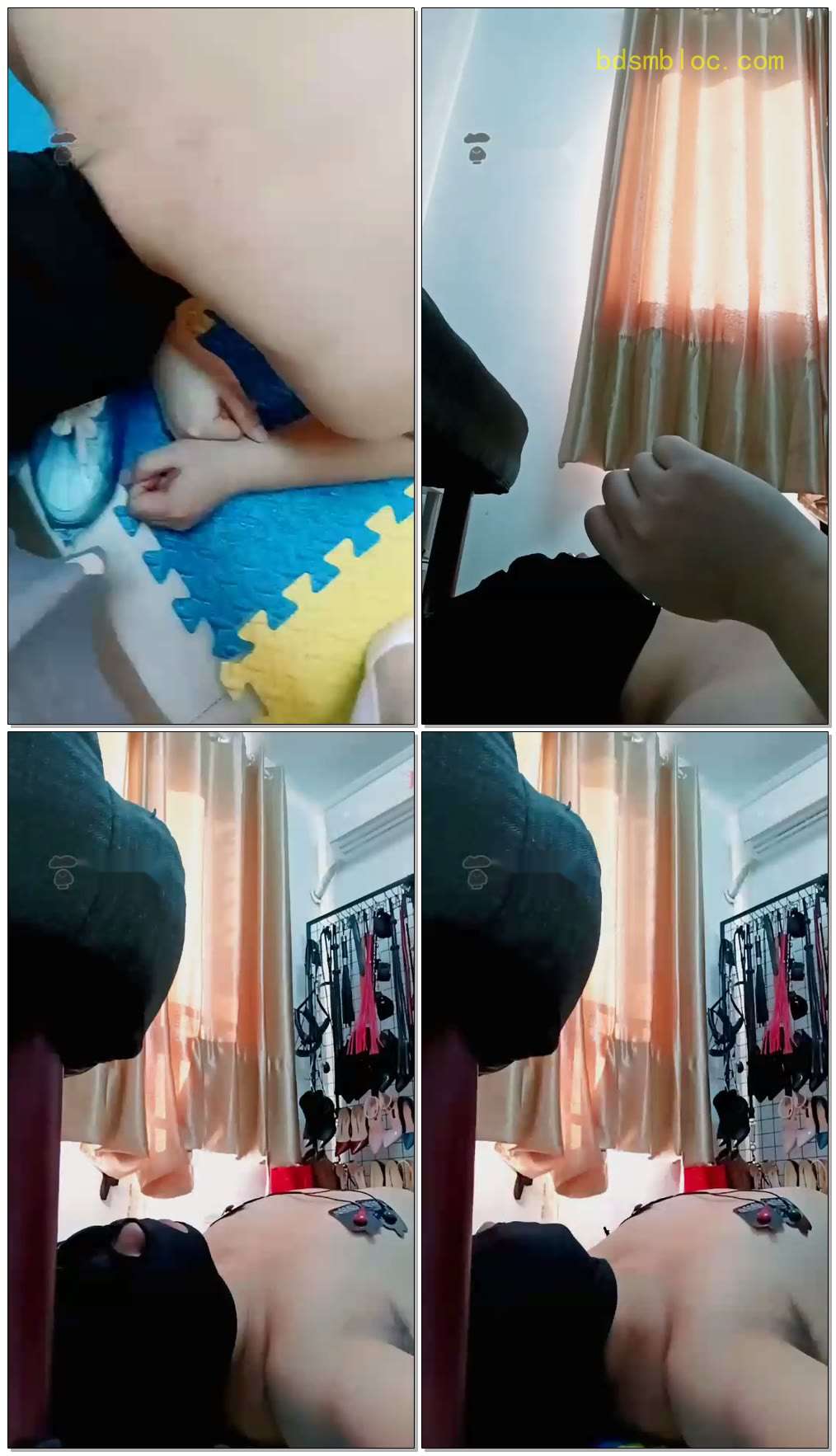 【丝魅S】调教室肉丝虐狗