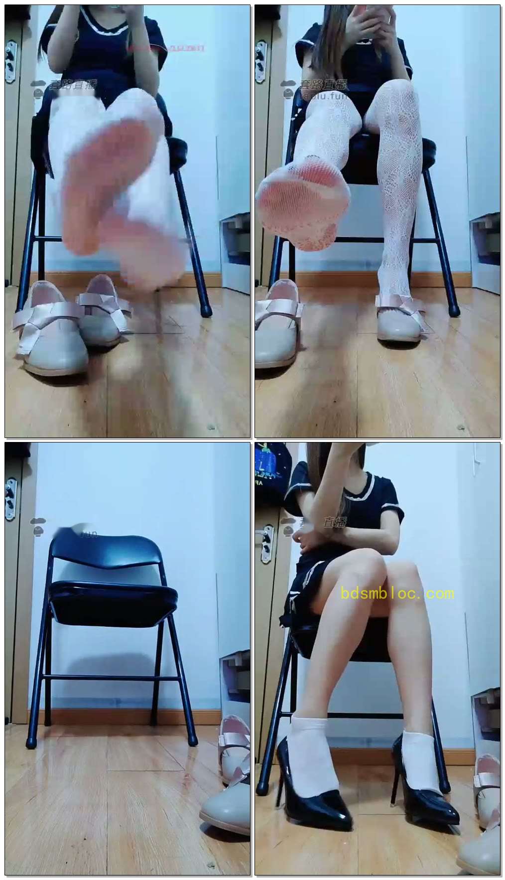 【樱樱学生主】白丝袜红绿灯