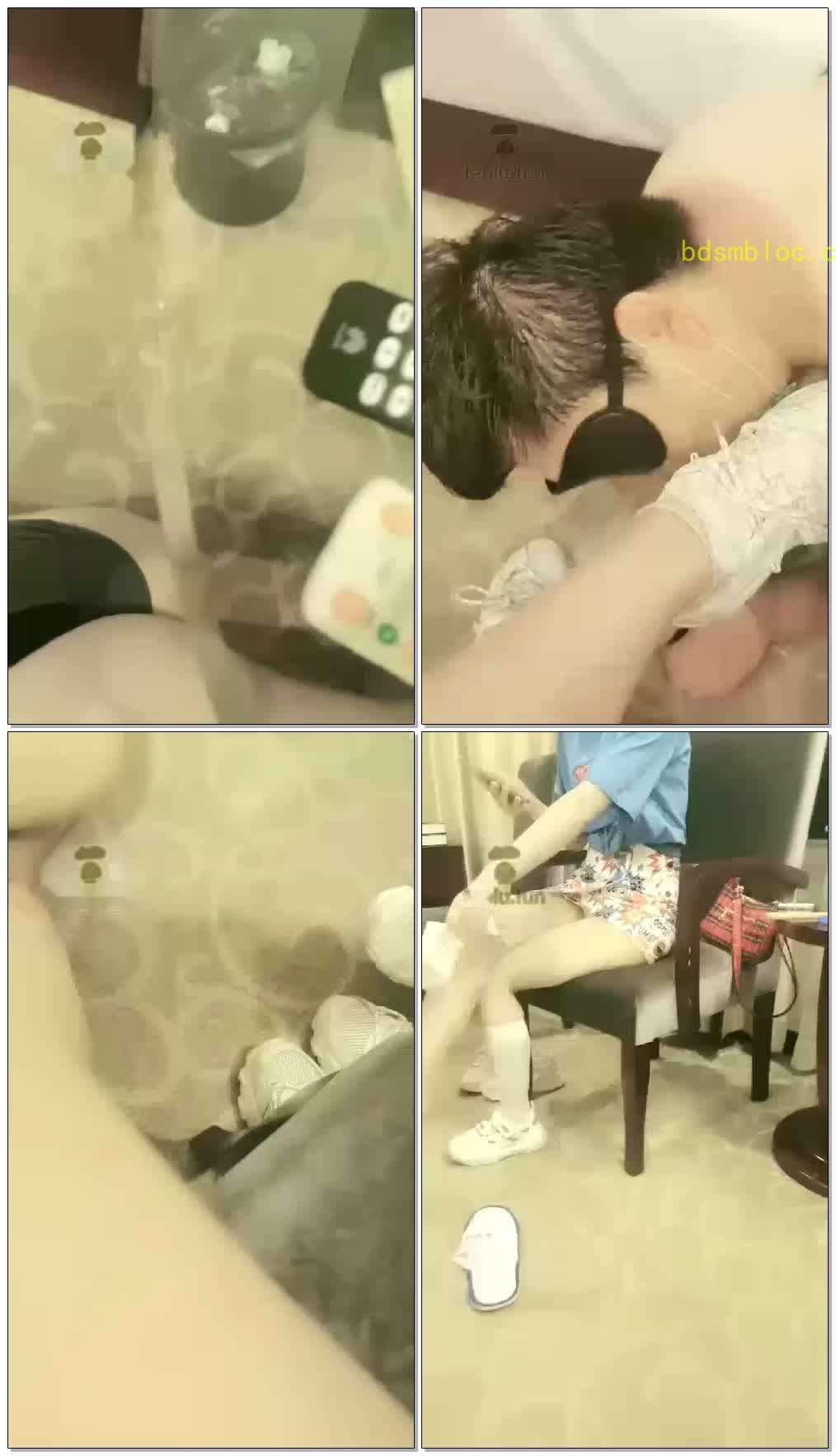 【猫又女王】继续舔脚教育