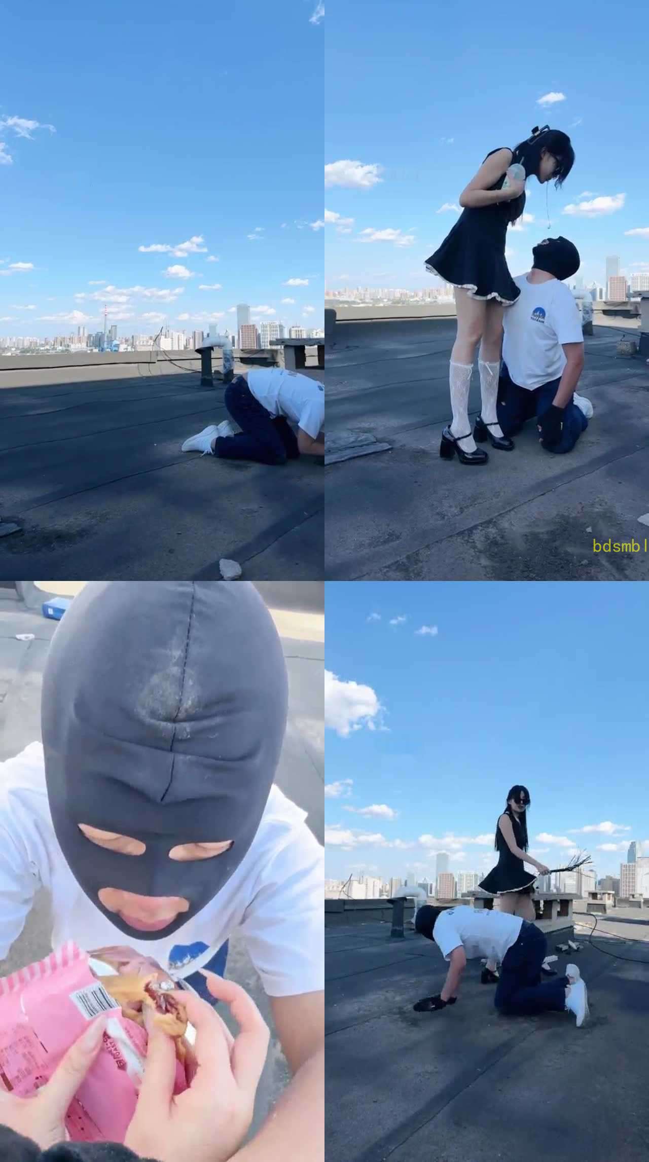 【卡莎女帝】骑马户外 骑脖子