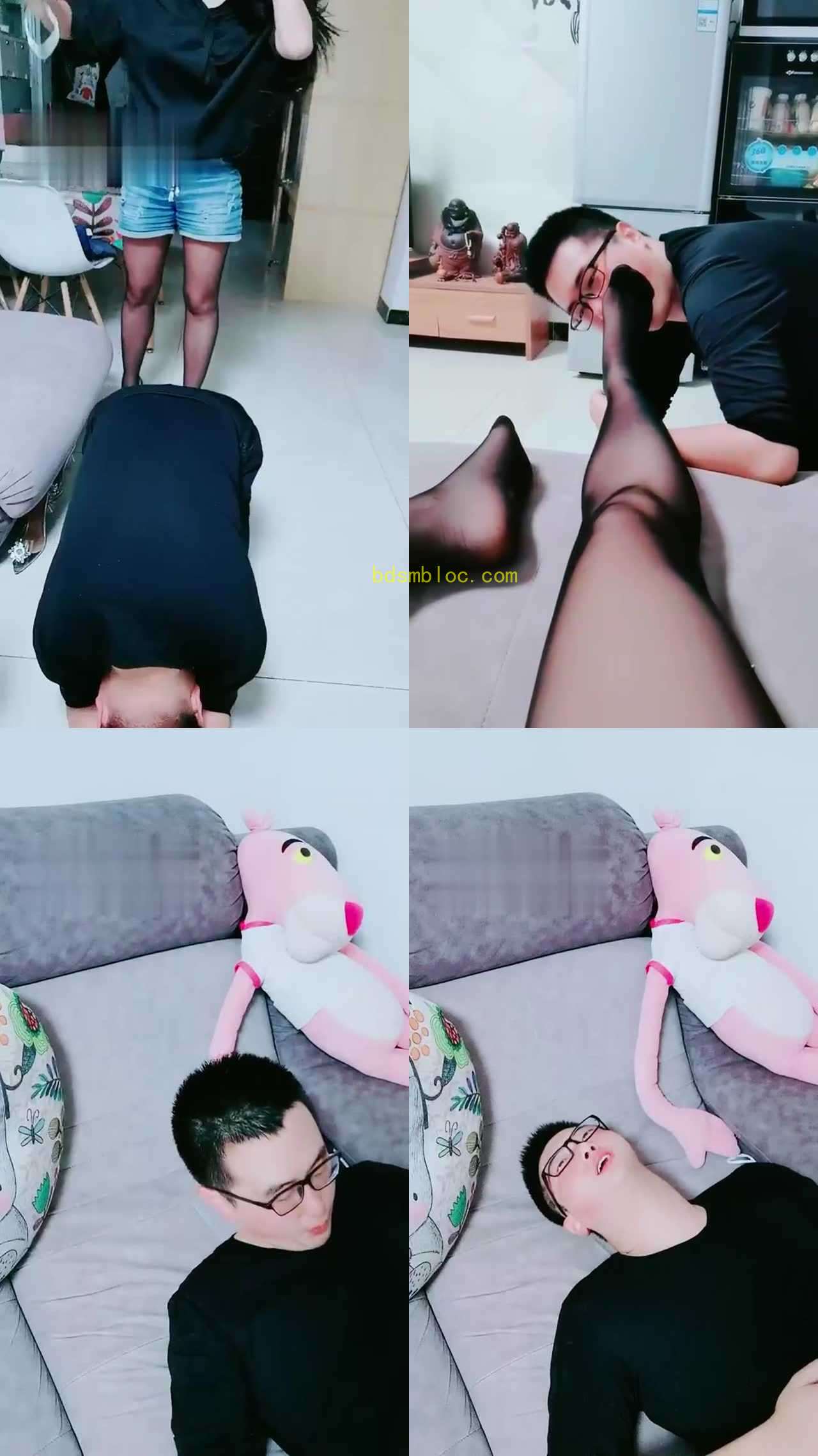 【天津冰冰】圈养前夫做狗