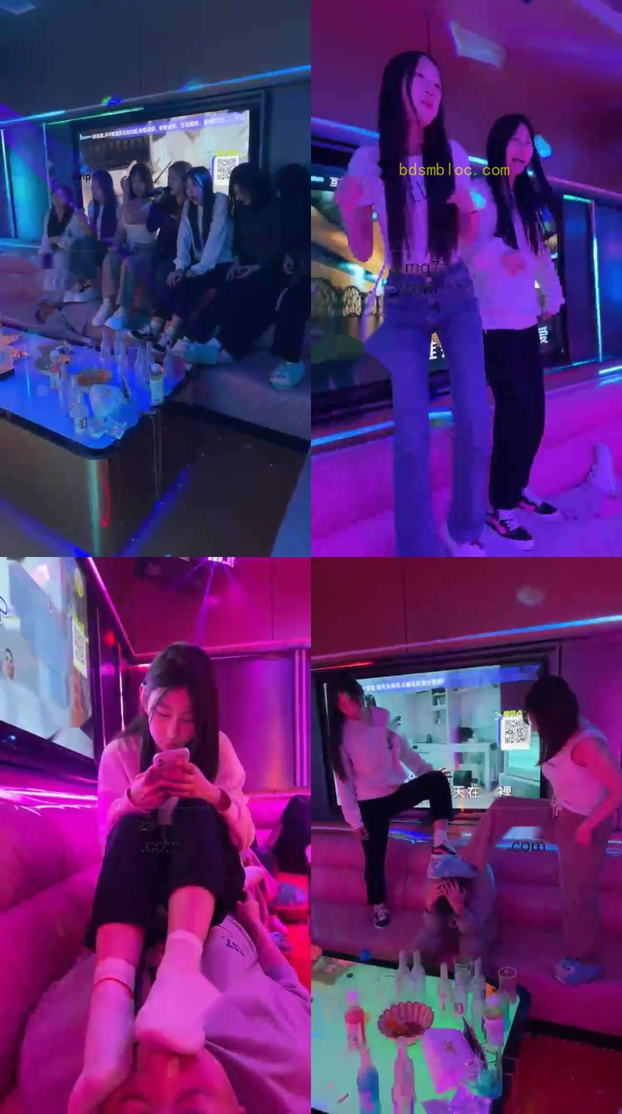 【精神小妹】KTV 生活化调教