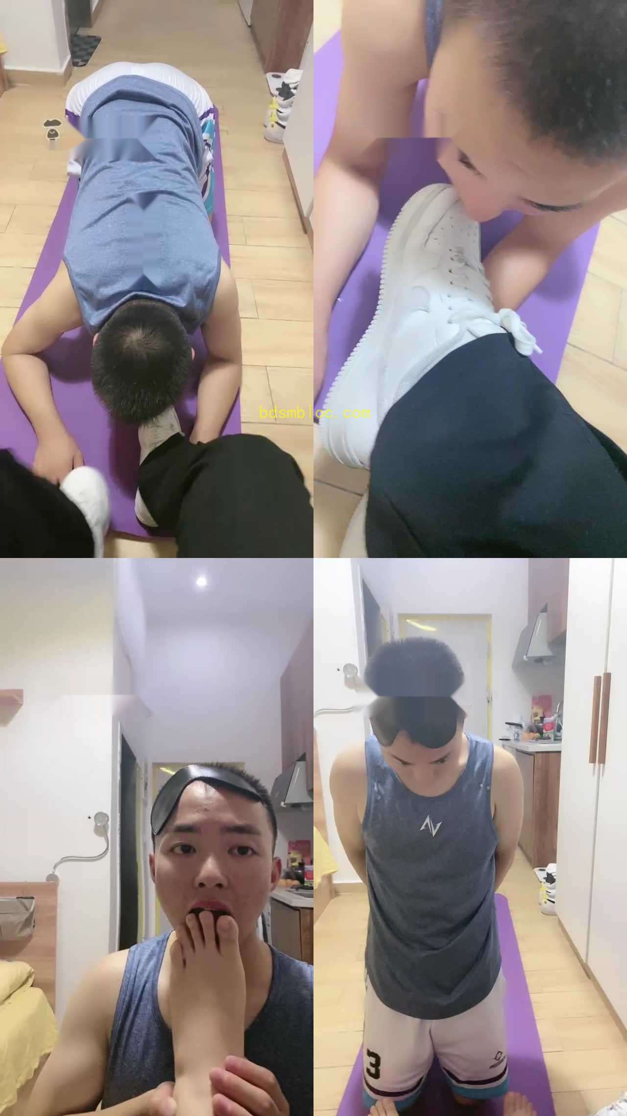 【嘉文】夜跑回家折磨不听话狗