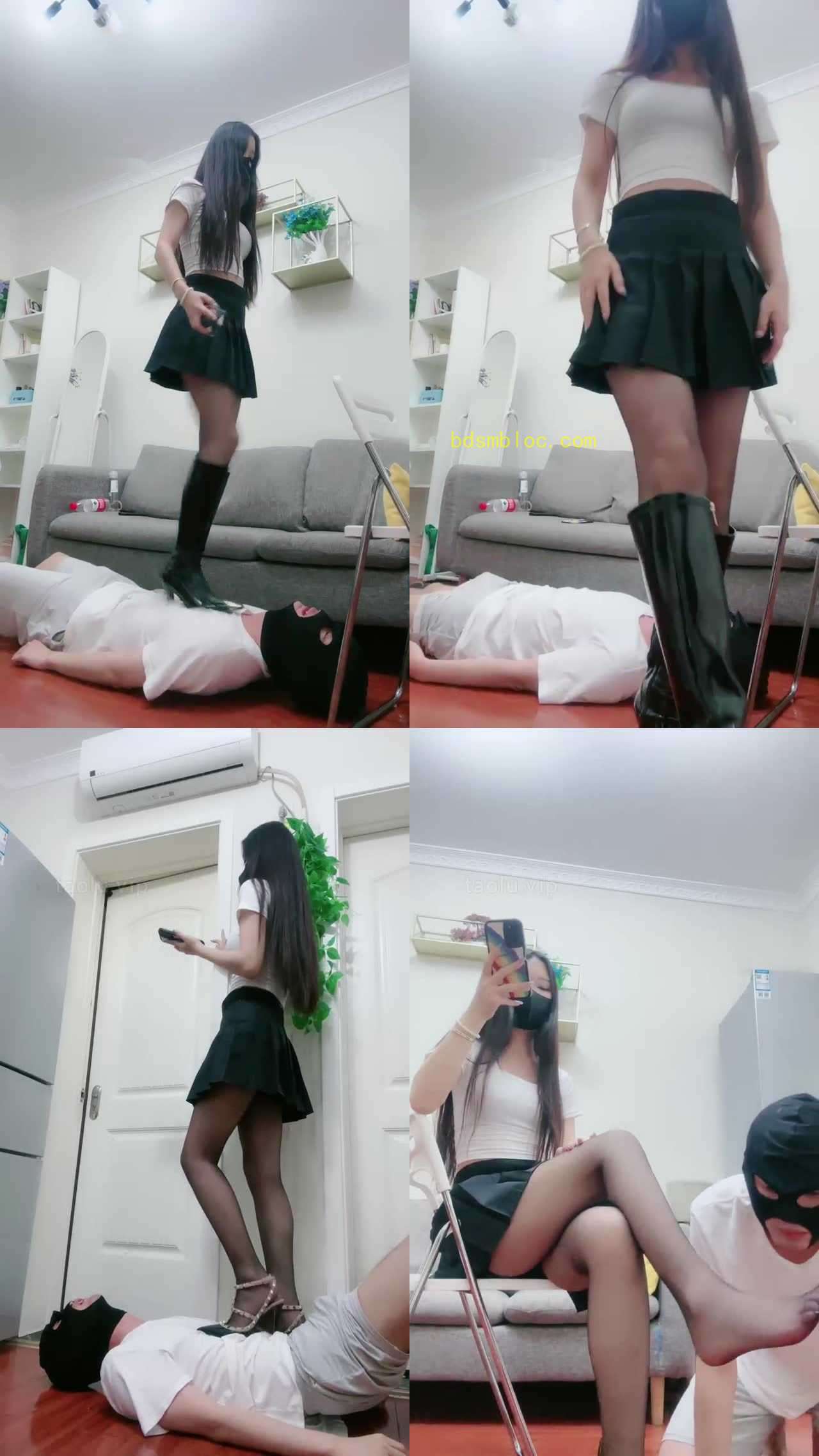 【猫神大人】高跟踩踏