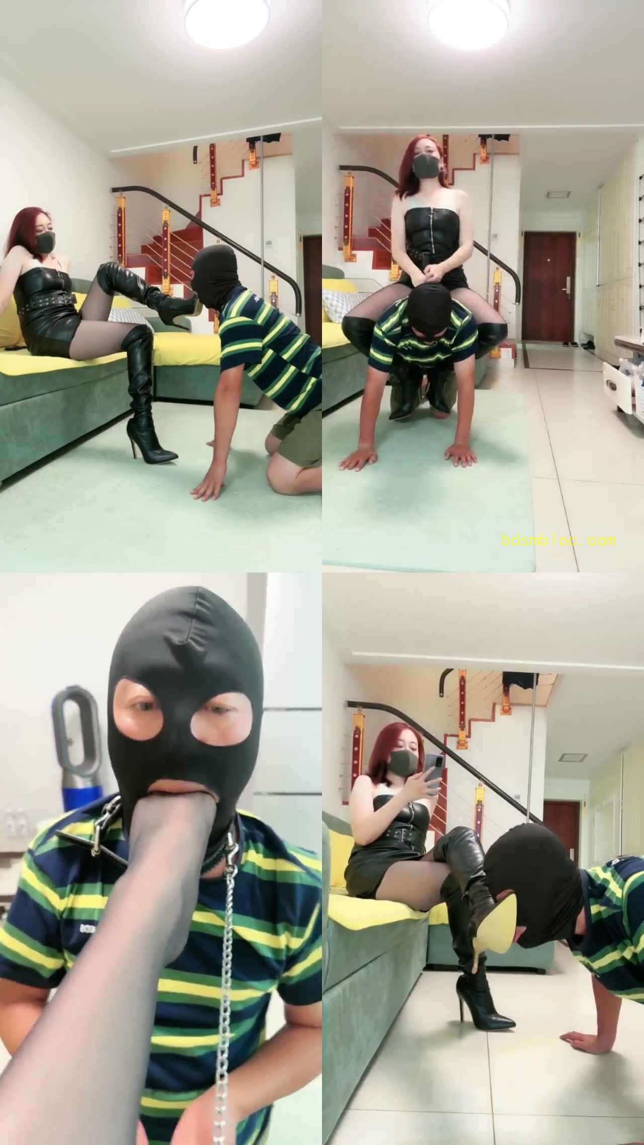 【小妮】调教 玩男奴