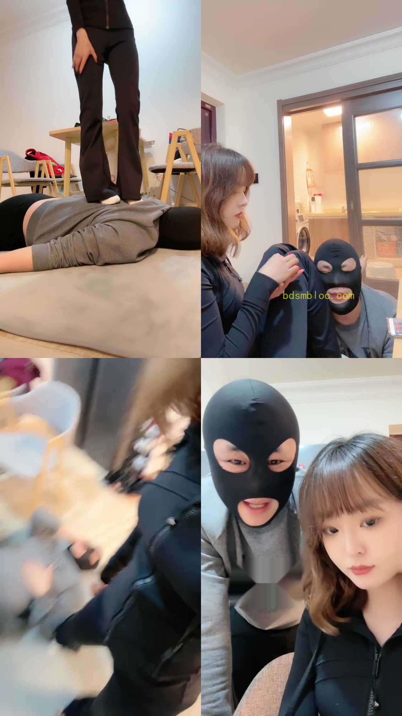 【Siu姐姐】运动后原味白袜脚踩踏